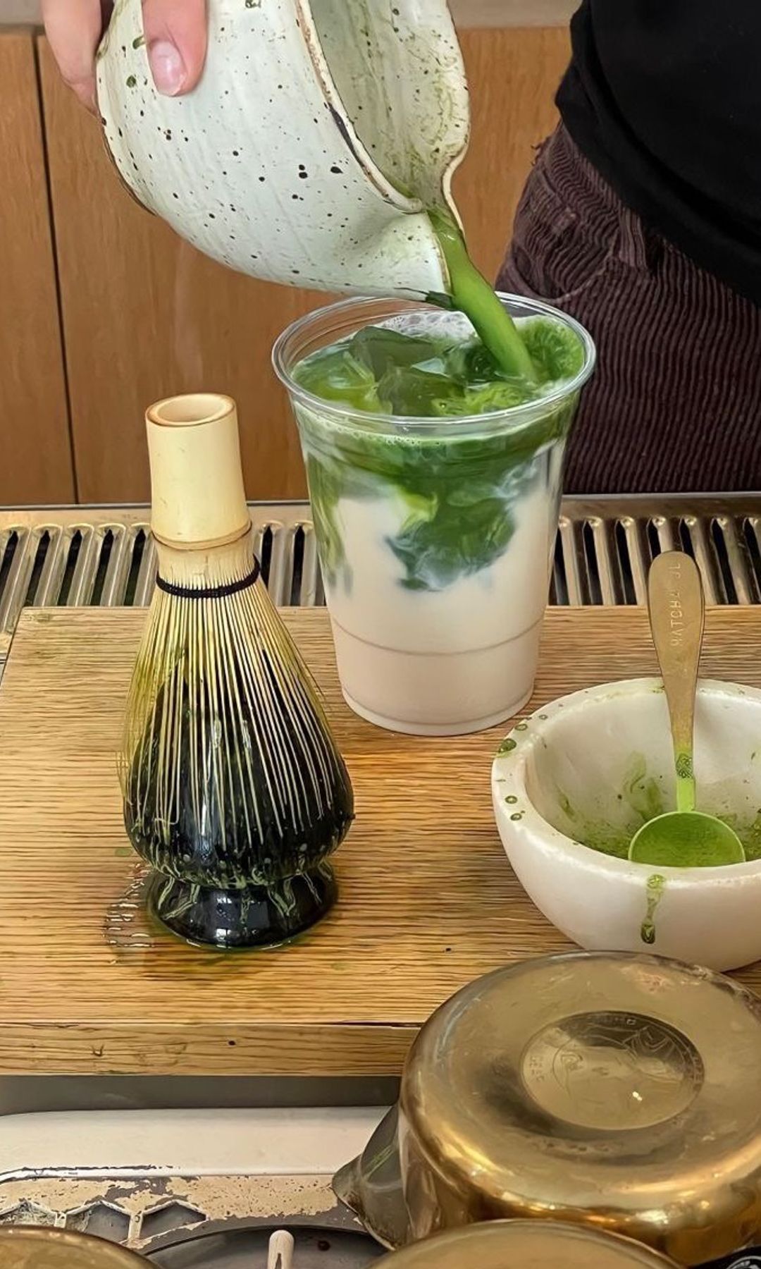 Ritual de matcha.