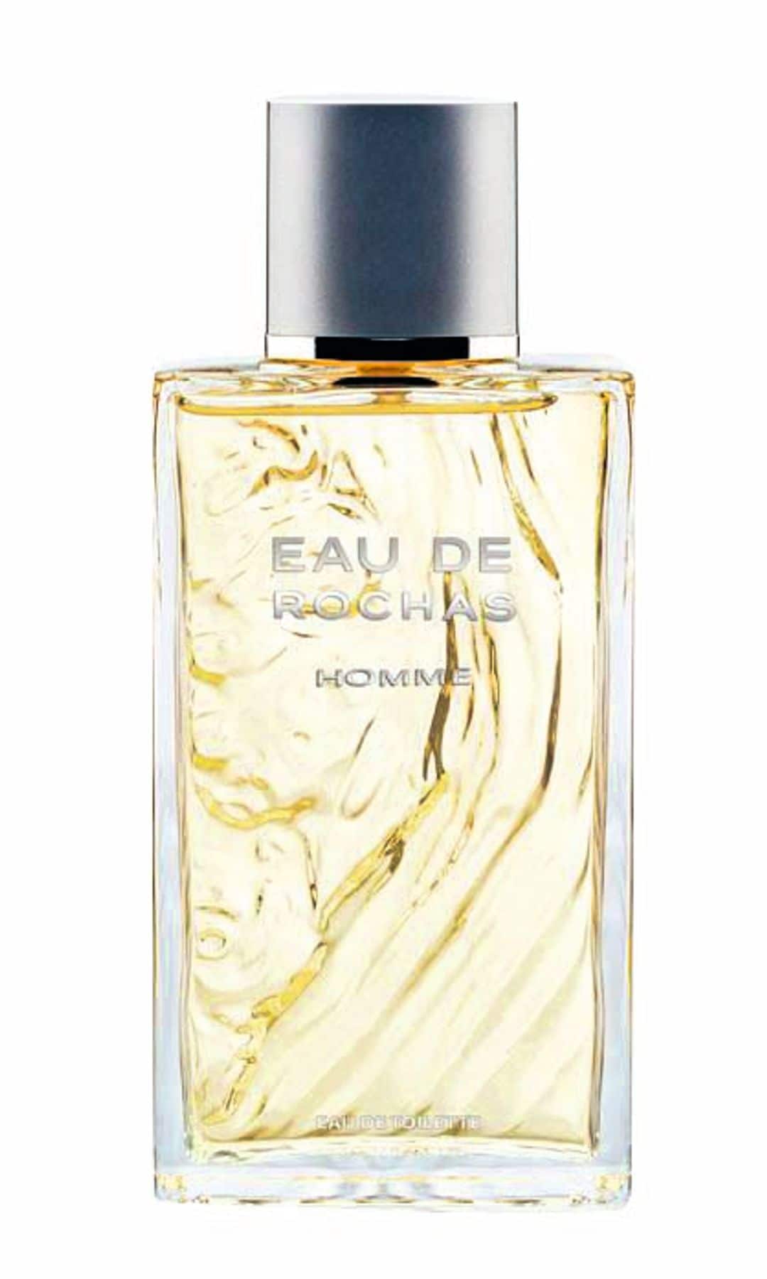 Fragancia Eau de Rochas Homme, 
de Rochas (c.p.v.).