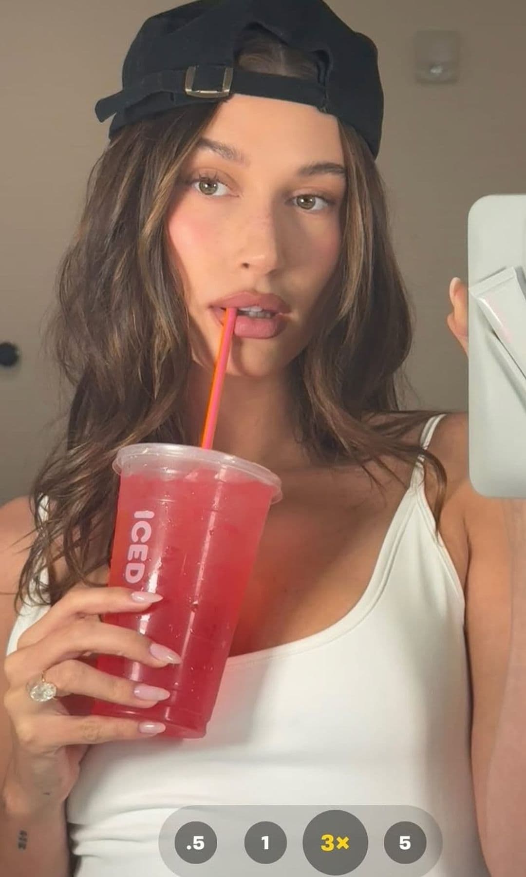 Hailey Bieber dieta trucos picos glucosa comidas copiosas