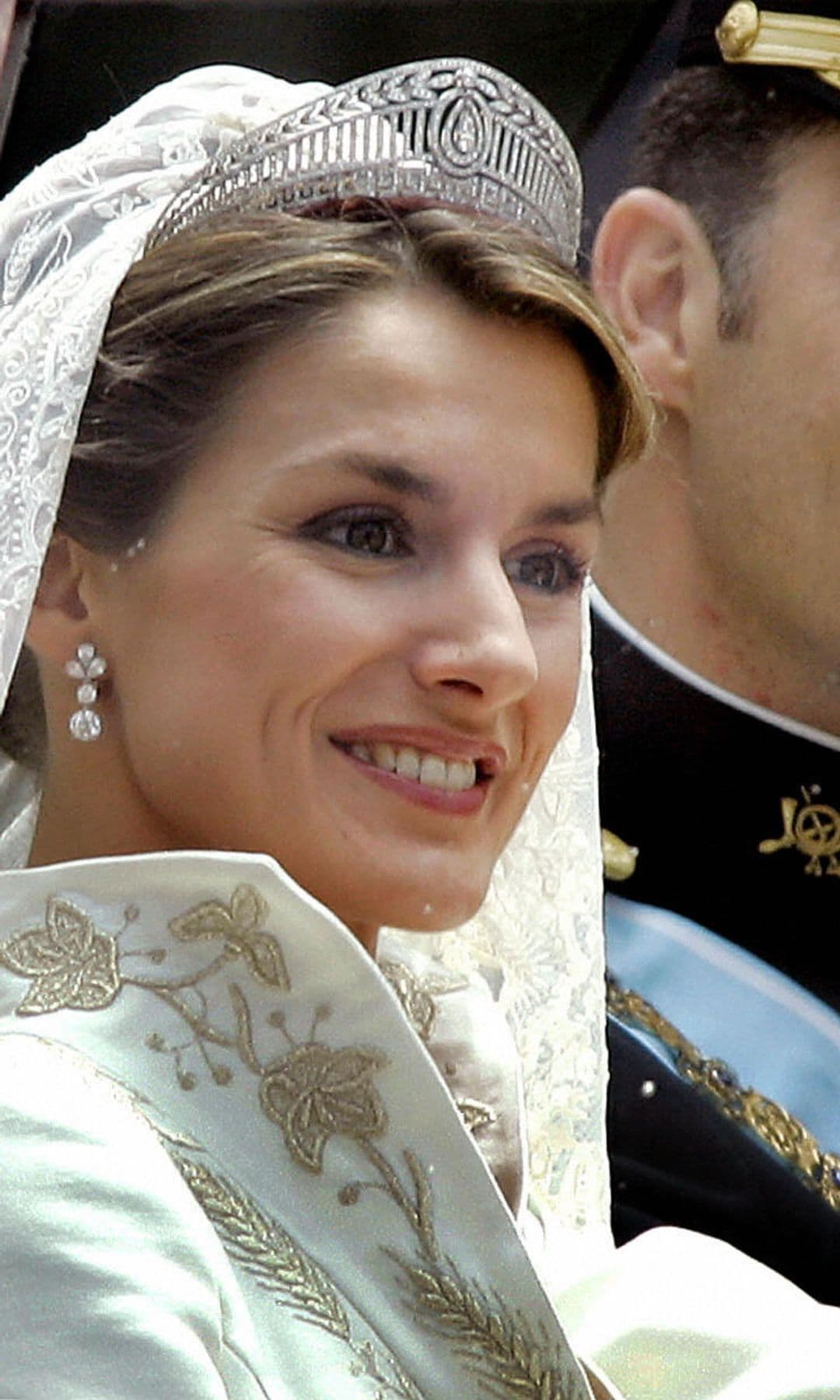 La reina Letizia el día de su boda