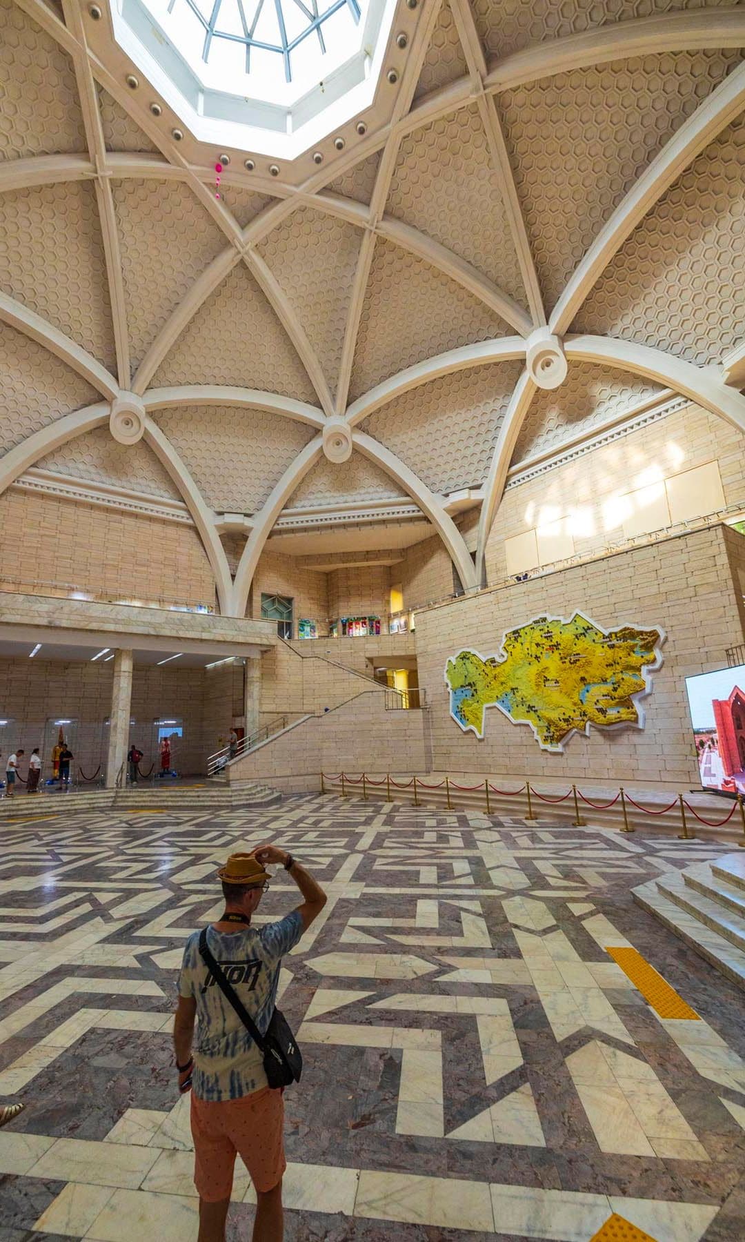 Interior del Museo Central.