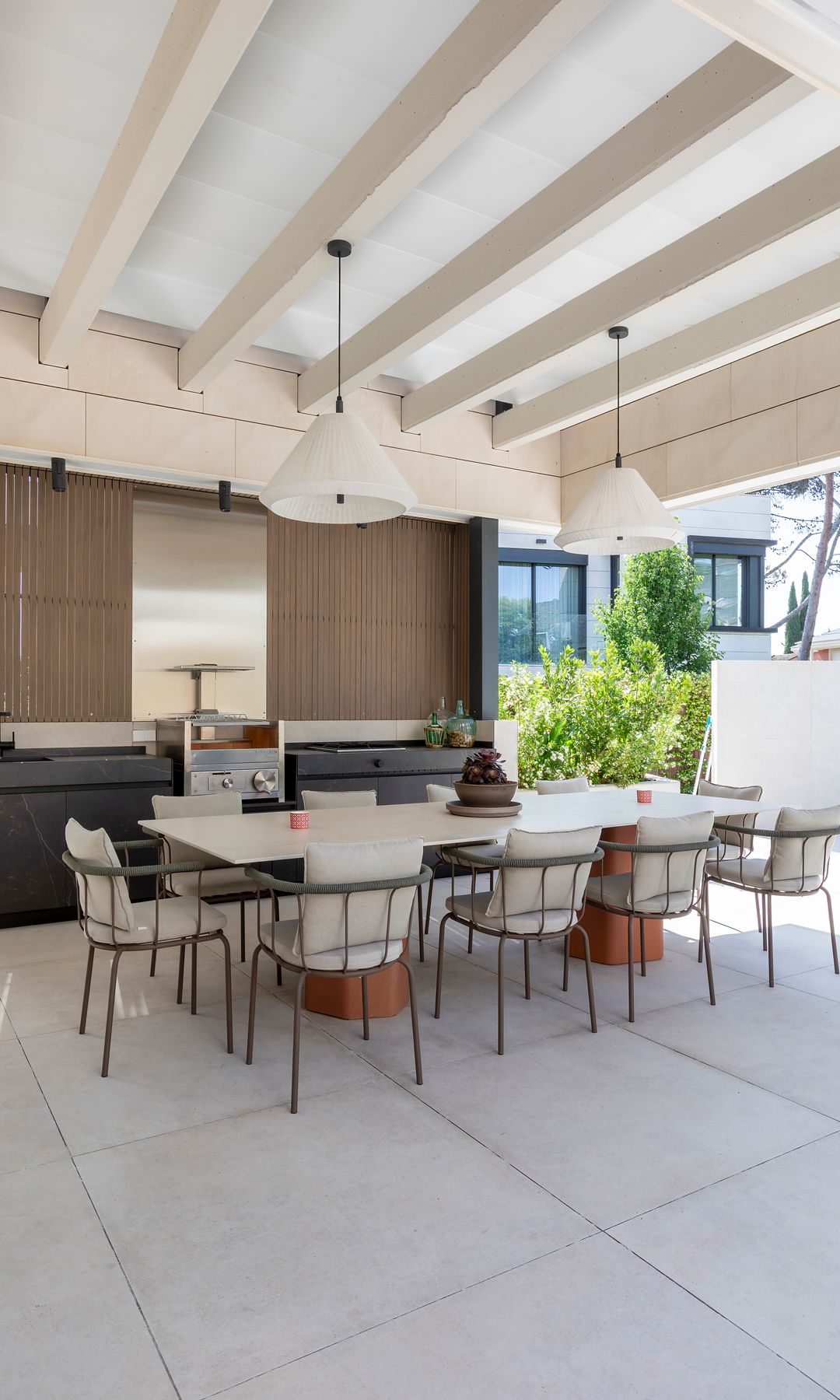 Zona de cocina al aire libre