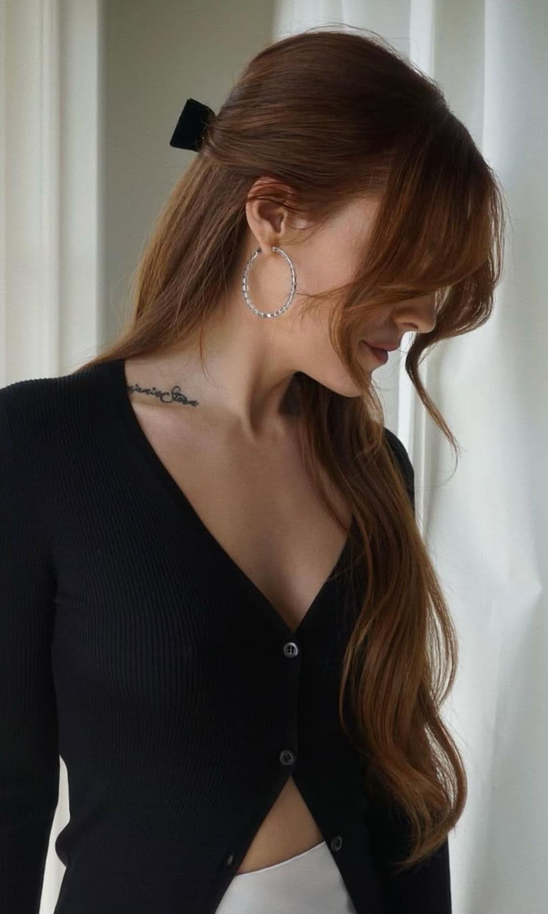 Peinados fáciles para pelo largo en Navidad