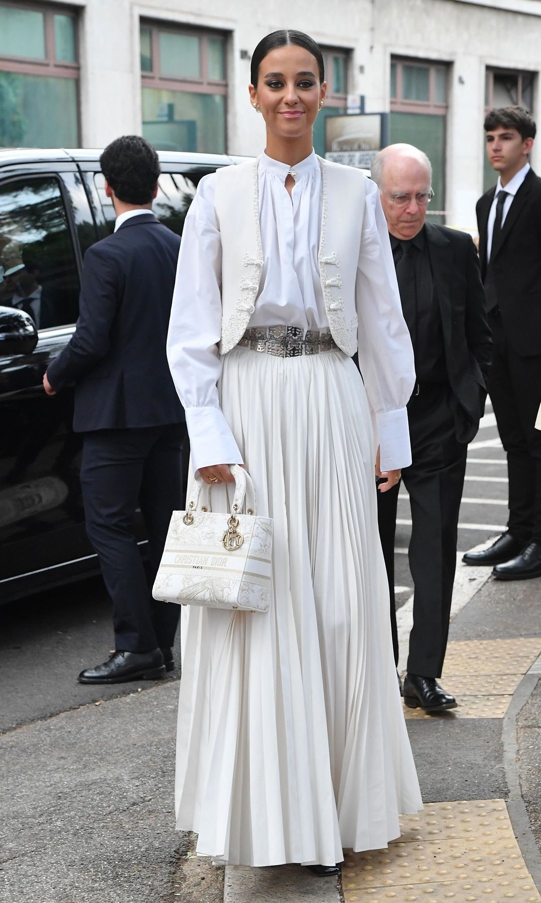 Victoria Federica en el desfile de Dior