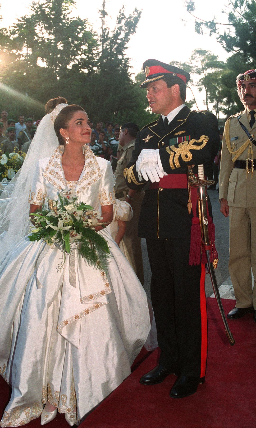 Boda Rania de Jordania