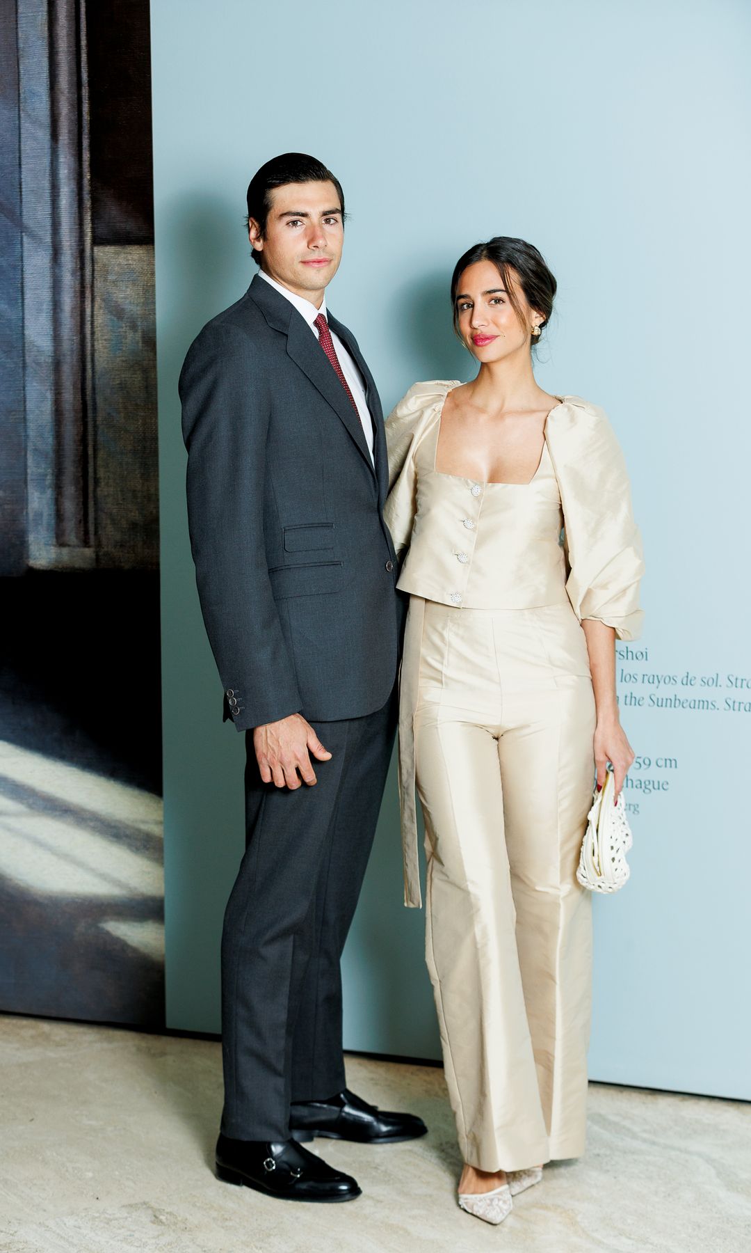 Roxana Zurdo y su novio