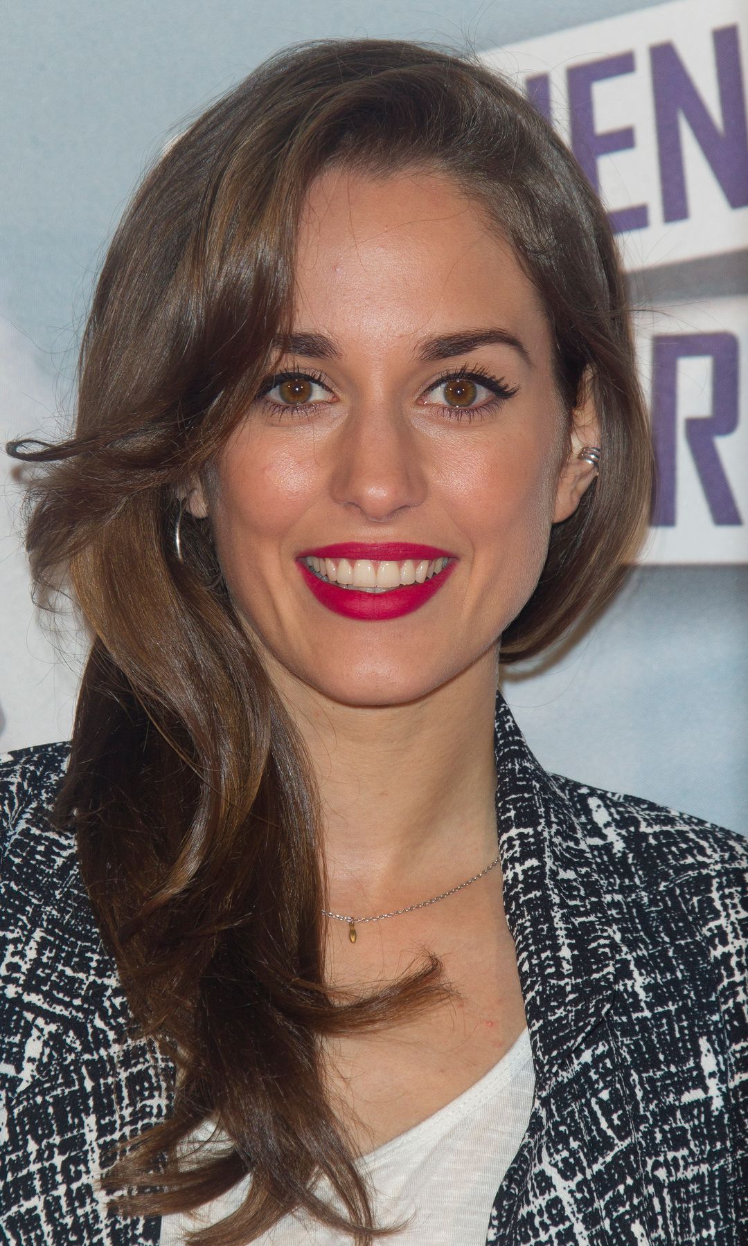 Silvia Alonso en el photocall de Perdiendo el norte en el cine Capitol