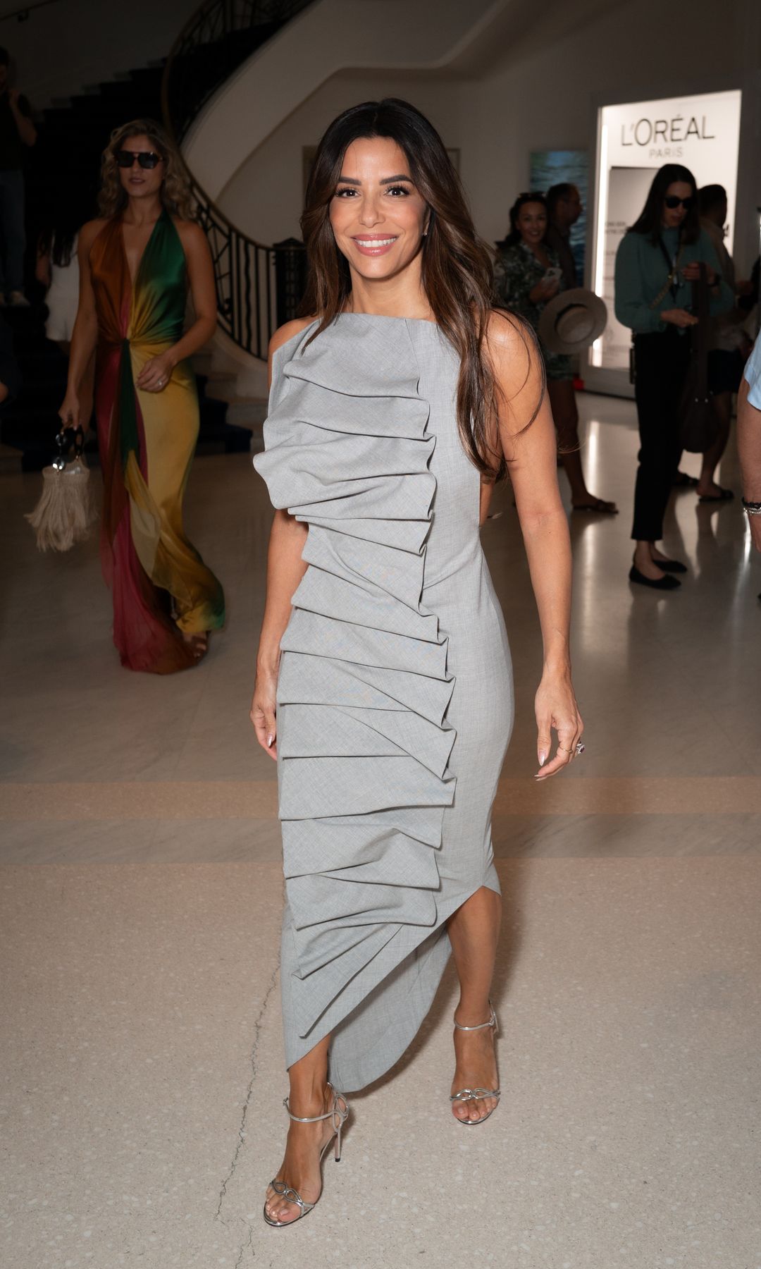 Eva Longoria triunfó con sus looks en Cannes.