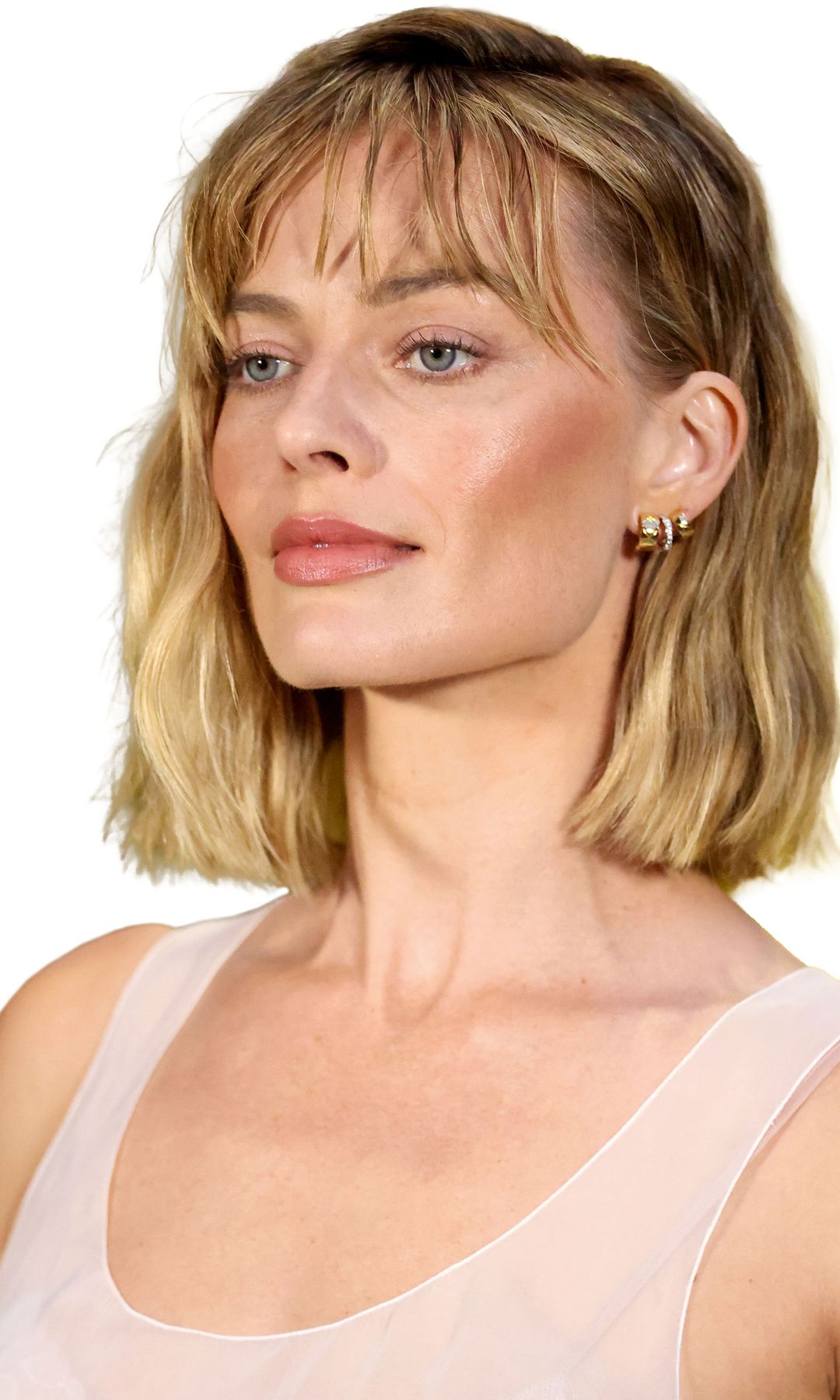 Margot Robbie con su nuevo 'new look'