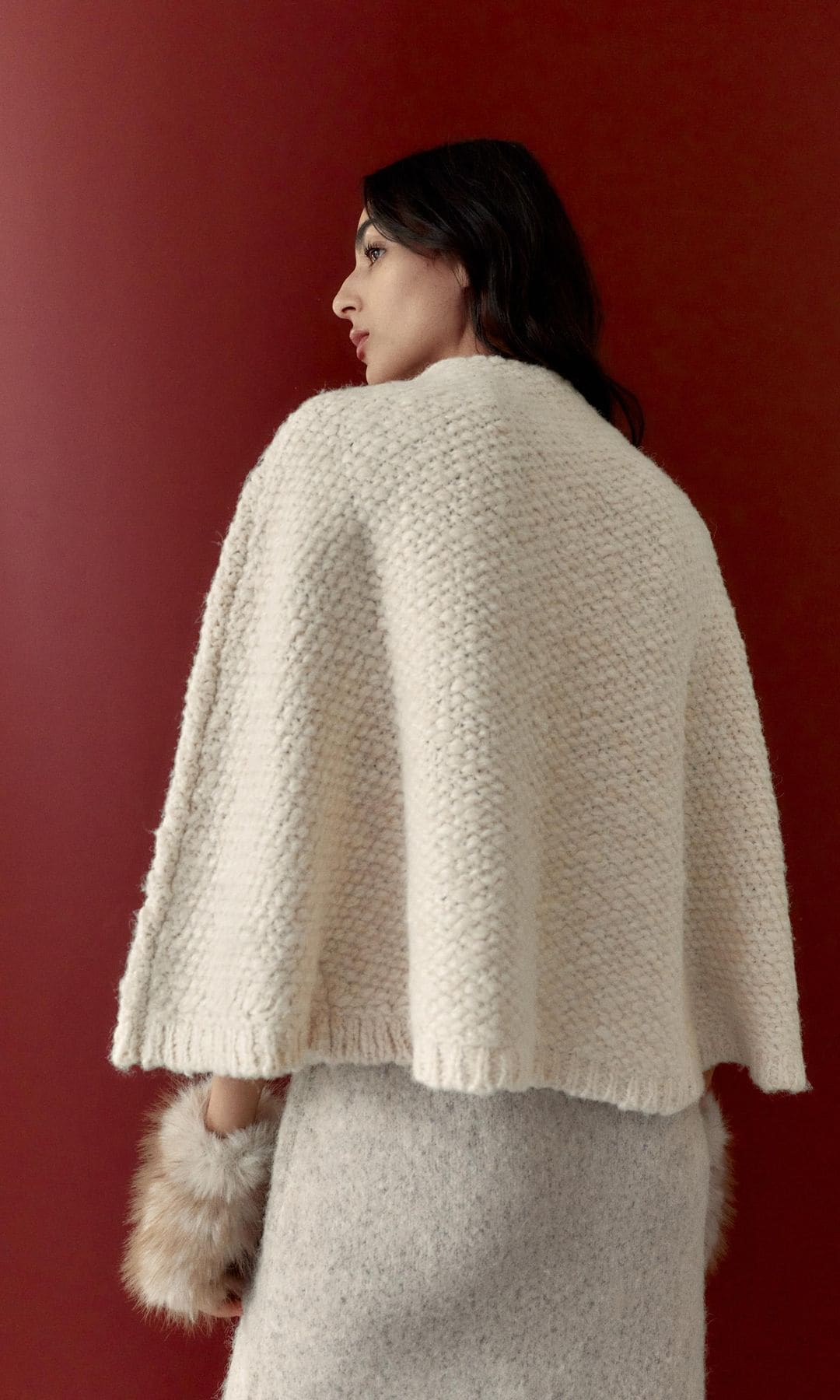 Capa de punto de Zara como la de Victoria Federica