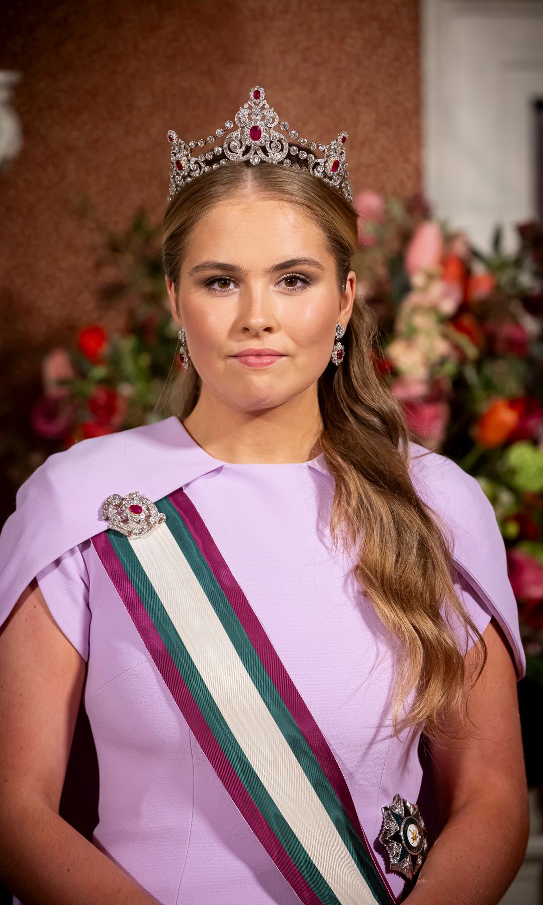 La princesa Amalia de Países Bajos.