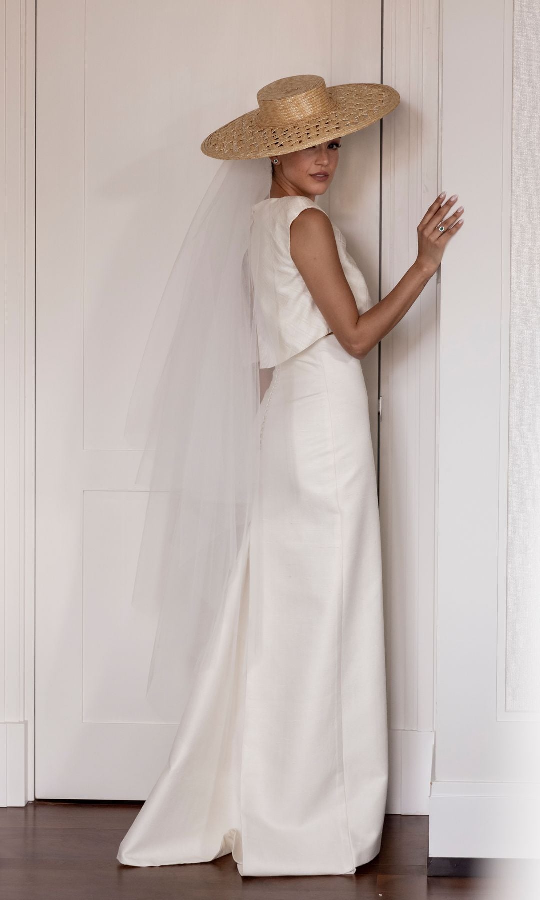 Alejandra Capetillo vestida de novia