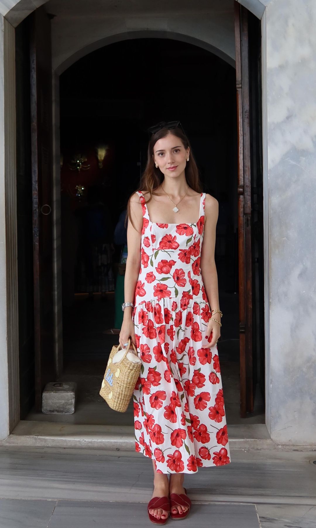 Belén de Osma en uno de sus viajes