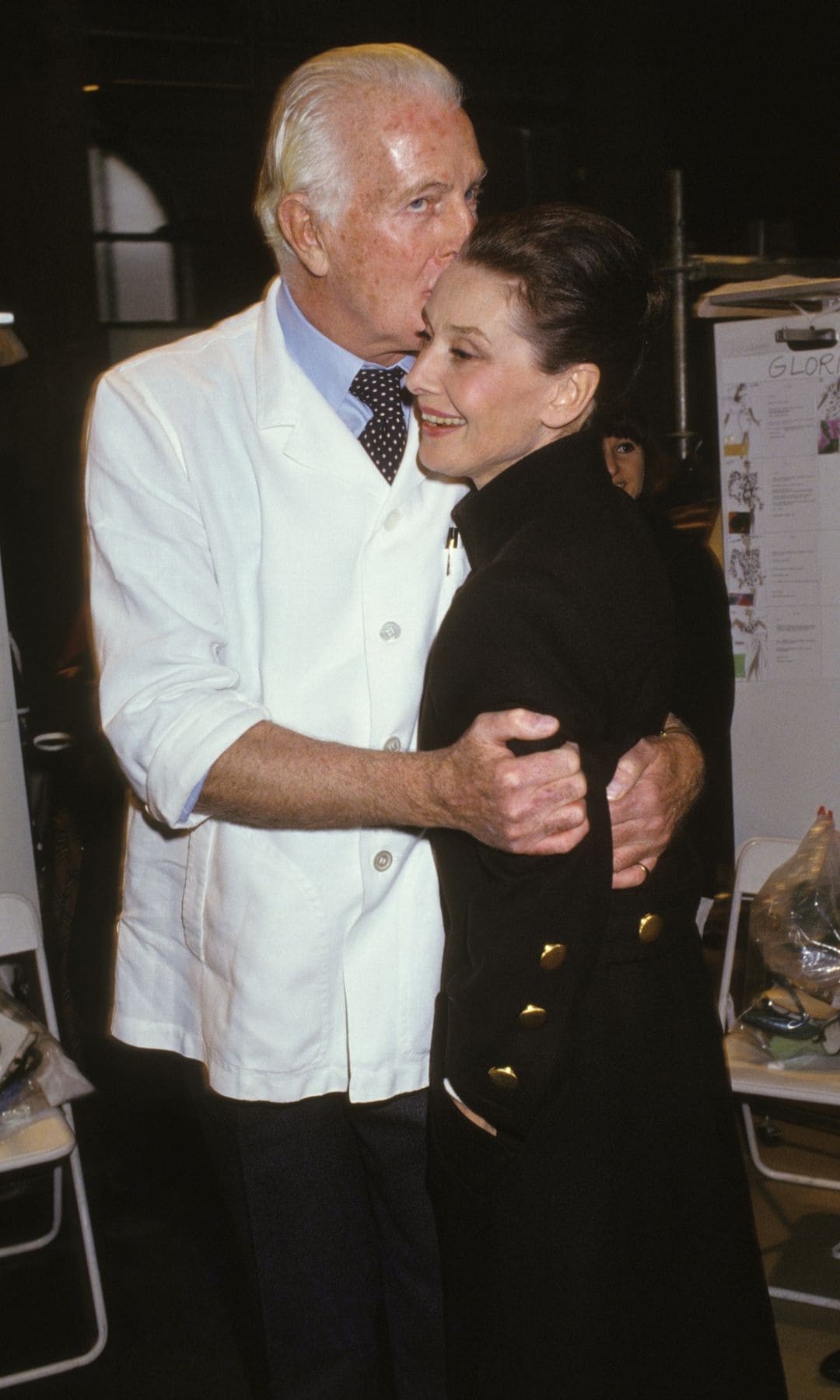 La amistad de Audrey y Hubert duró hasta el fallecimiento de la actriz.