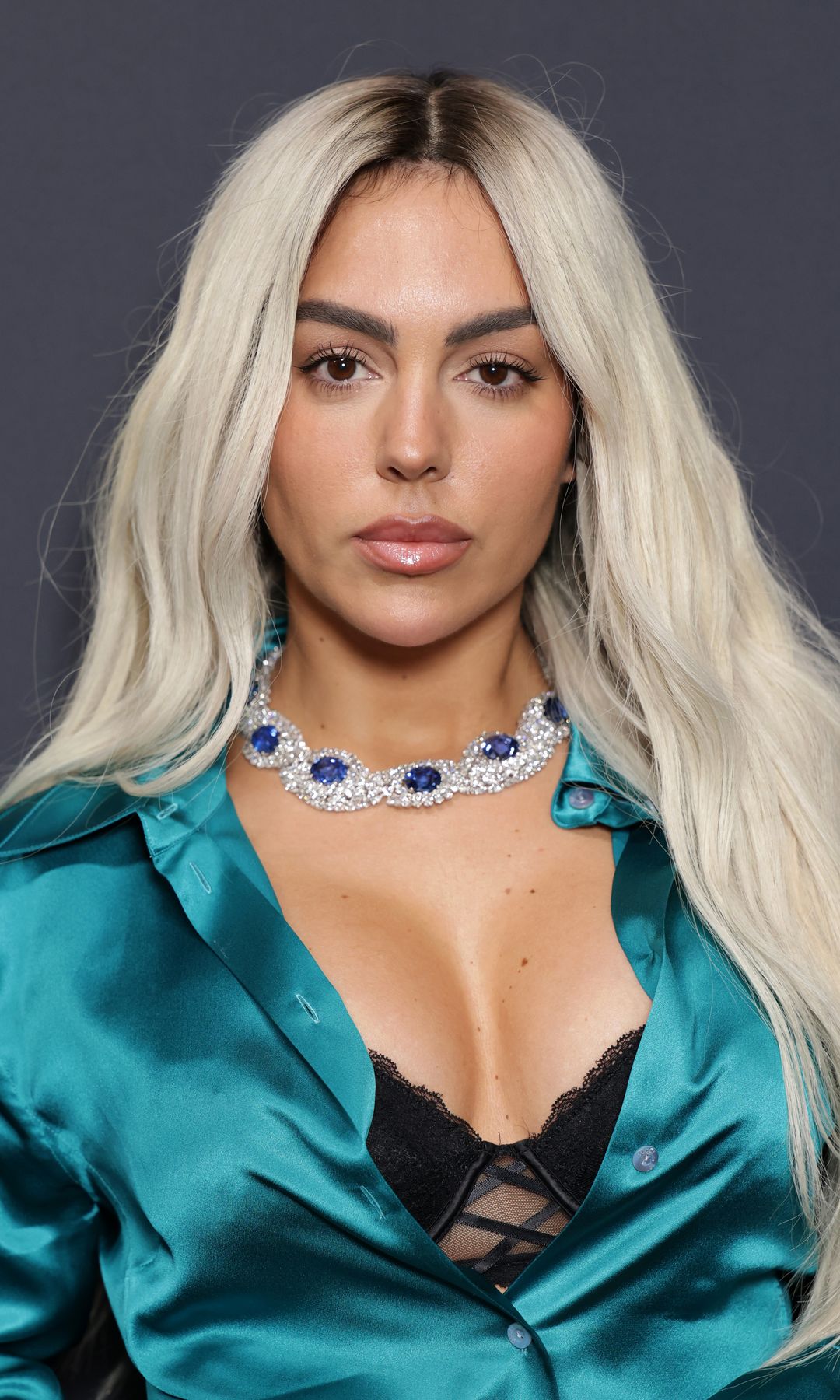 El cambio de look de Georgina, muy al estilo Kim Kardashian.
