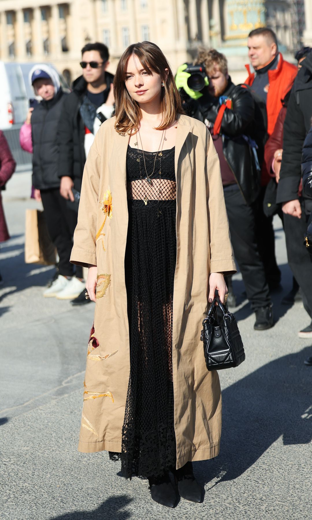 Stella Banderas attends the Christian Dior Womenswear Fall Winter 2023-2024 show