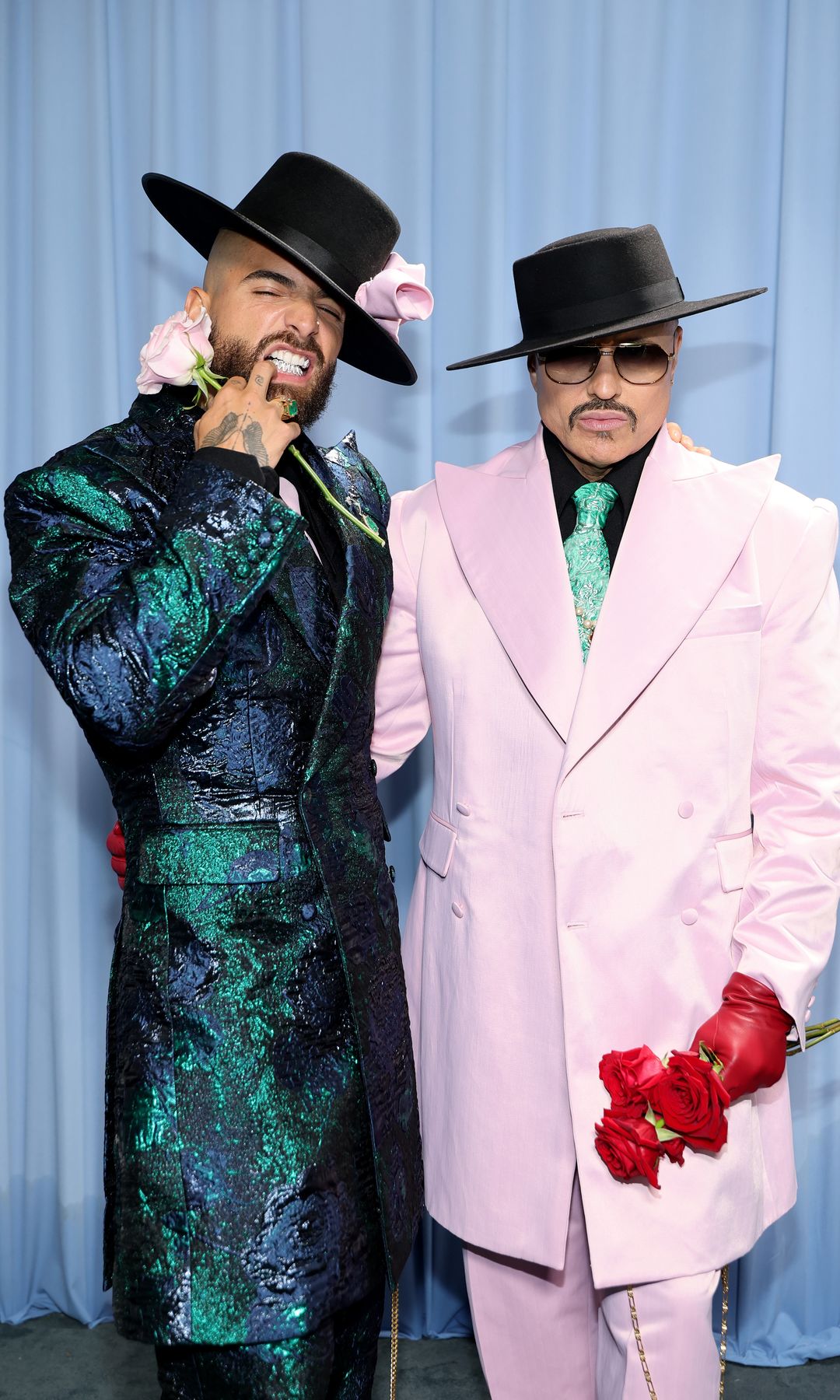 Willy y Maluma en la Met Gala del 2025.