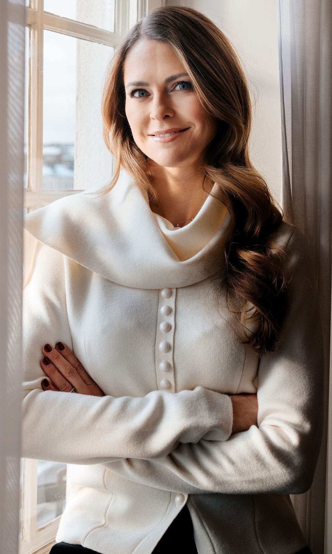 Magdalena de Suecia, la princesa, fotografiada en una 'suite'