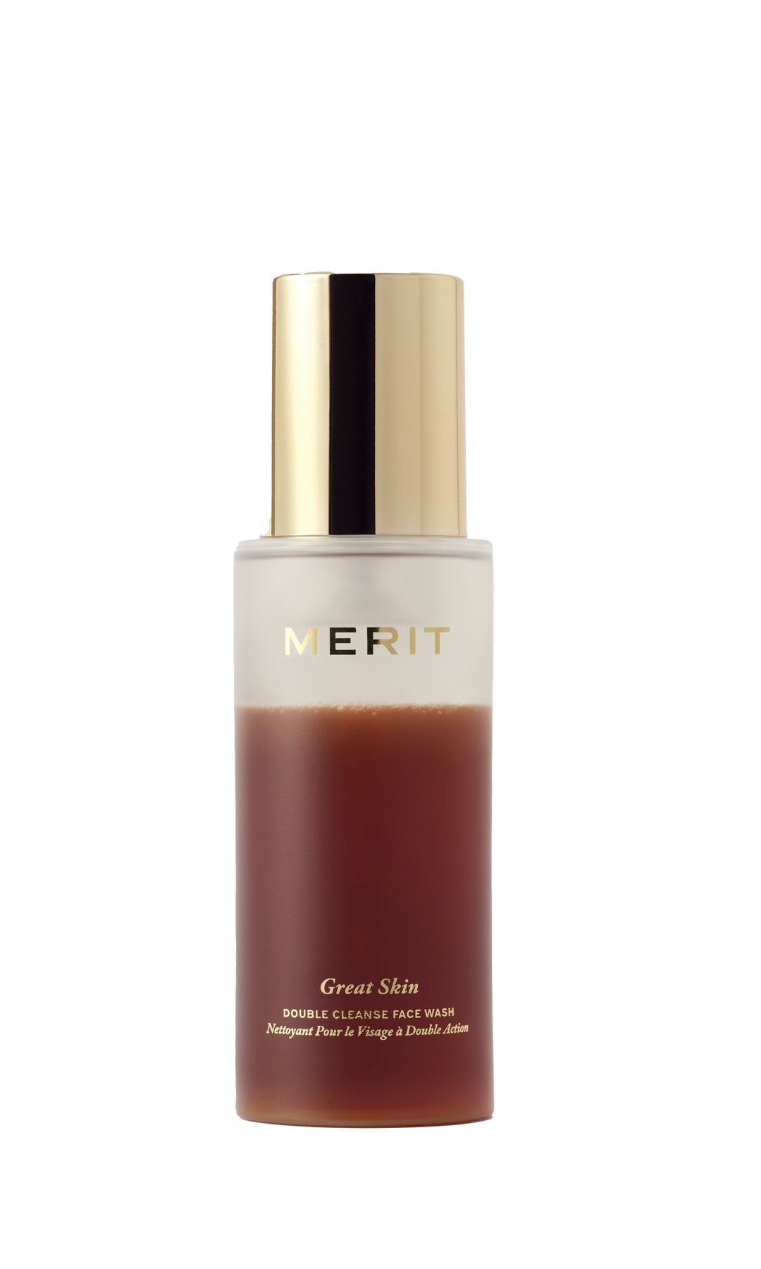 Limpiador espumoso bifásico 'Great Skin Double Cleanse' (35 euros), de Merit