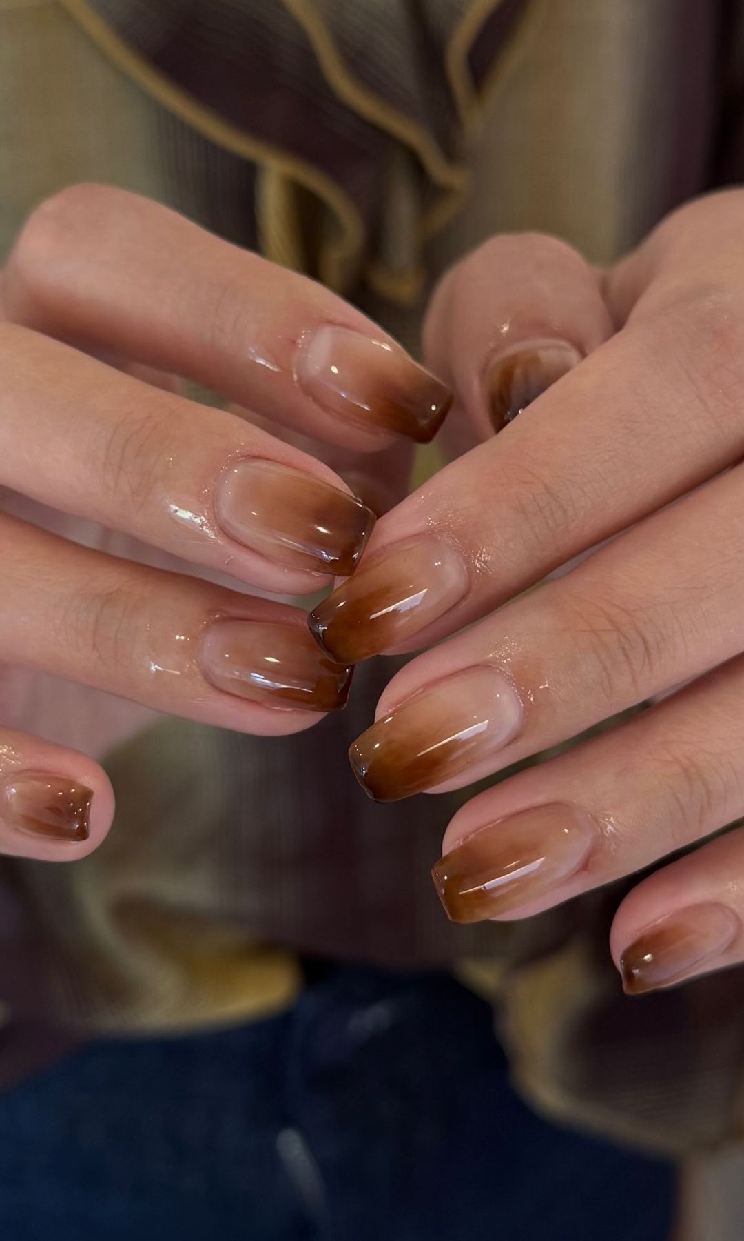 Manicura efecto degradado