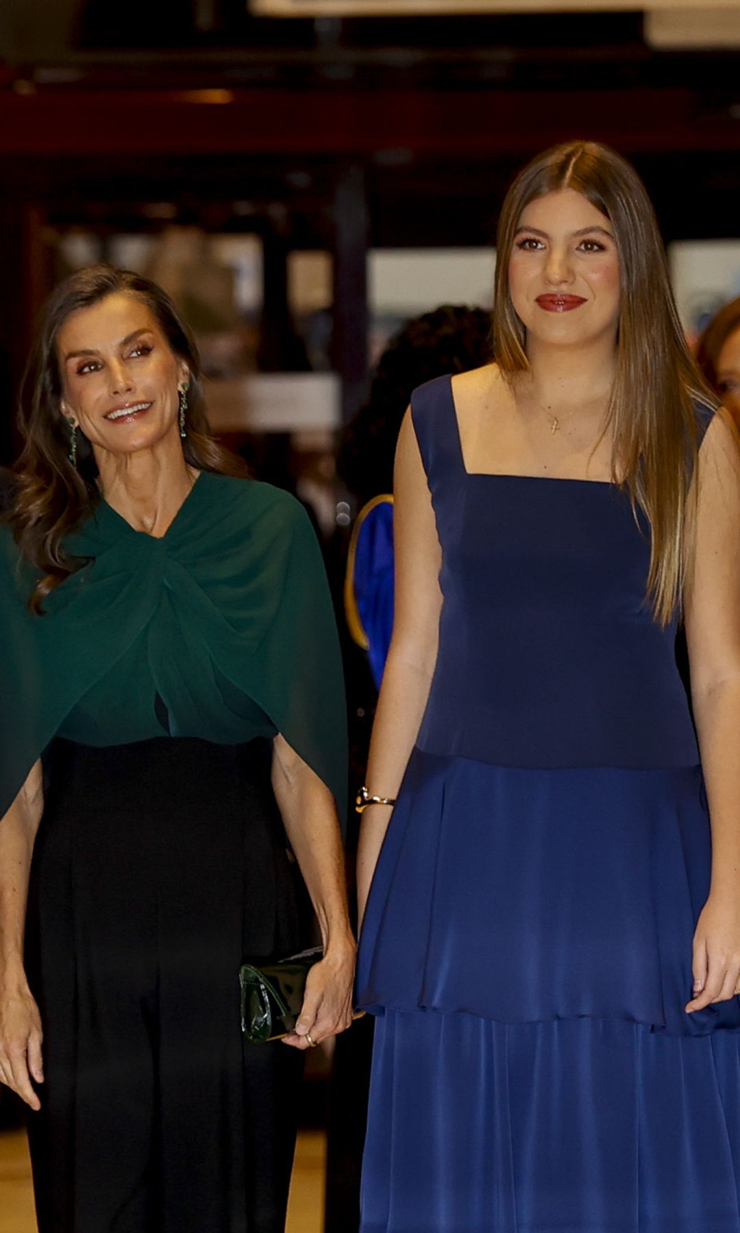 Los reyes Felipe VI y Letizia junto a la princesa Leonor y la infanta Sofía durante el concierto previo a la entrega de los Premios Princesa de Asturias 2026, celebrado el 22 de octubre en Oviedo.
