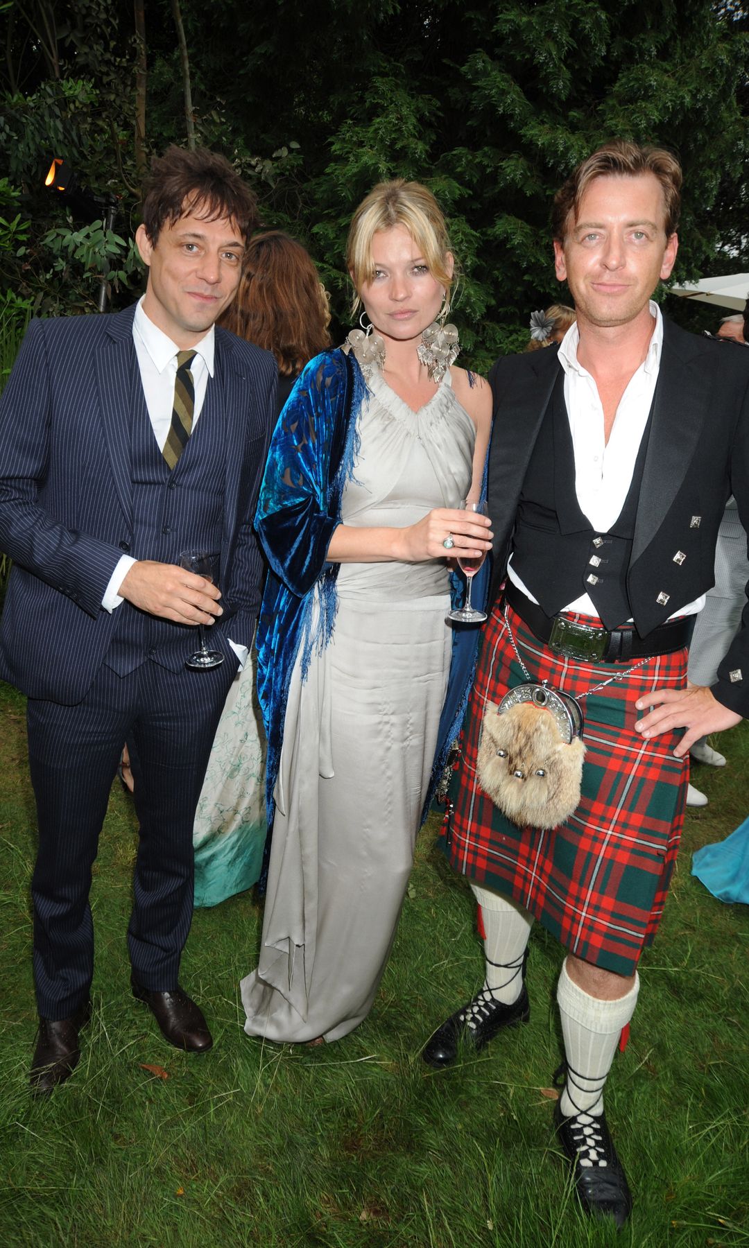 Kate Moss en la boda de Leah Wood y Jack MacDonald