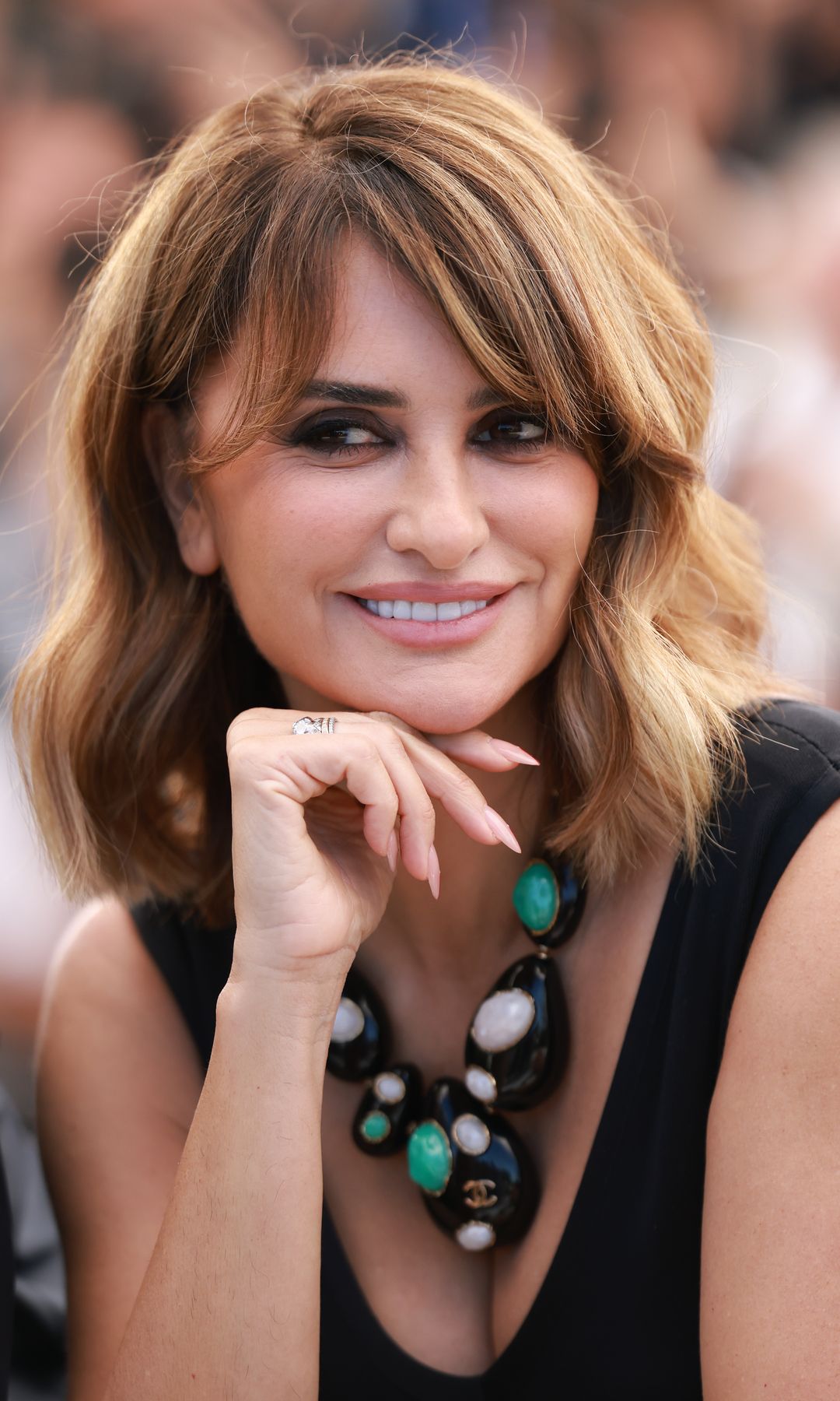CANNES, FRANCE - MAY 22: Penélope Cruz poses during the "La Bola Negra" photocall at the 79th annual Cannes Film Festival at Palais des Festivals on May 22, 2026 in Cannes, France