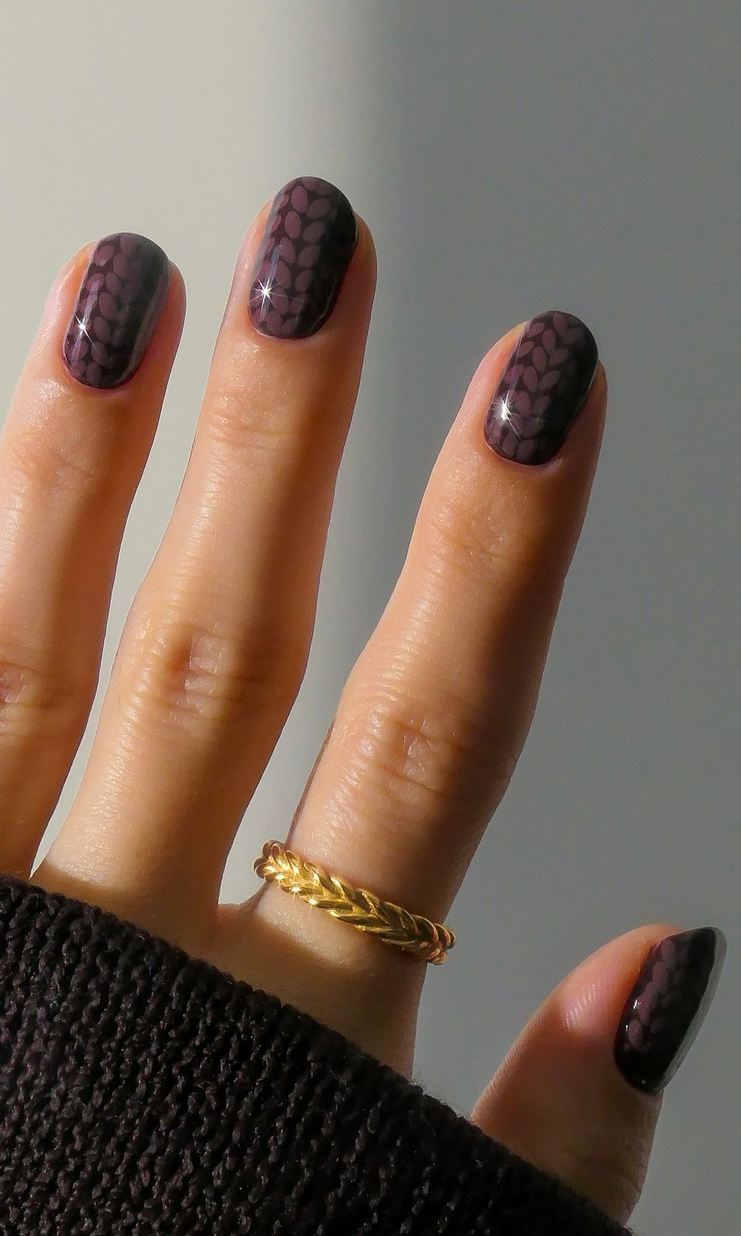 Manicura efecto punto