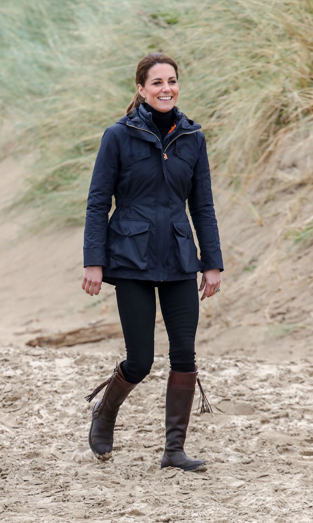 Kate Middleton dando un paseo en 2019