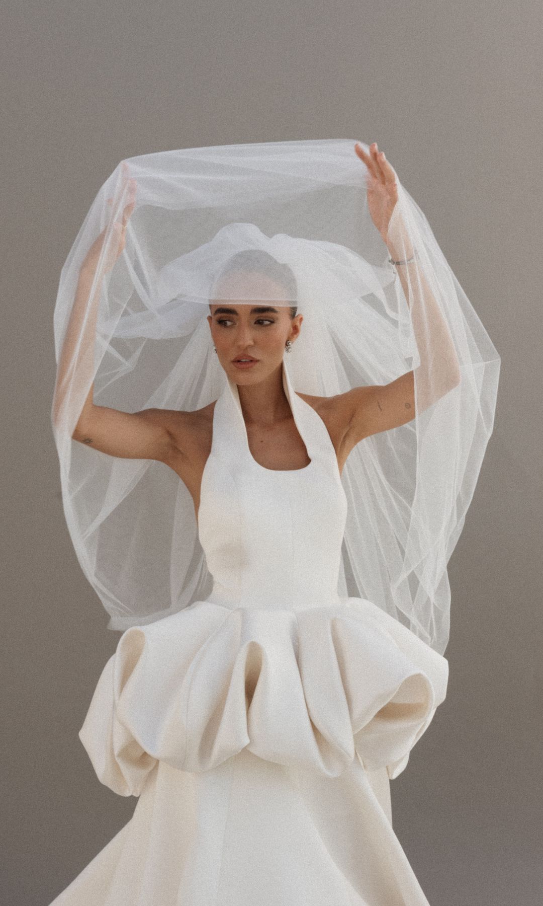 El vestido de novia de Natichu Alcántara para su boda en Málaga, un diseño de Baro Lucas