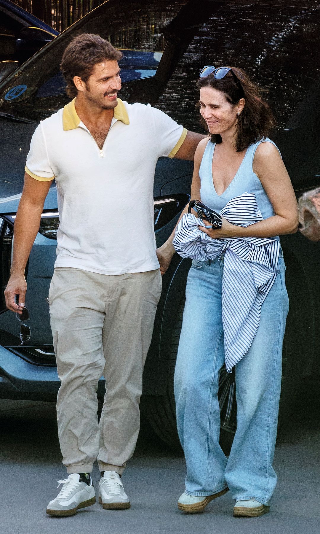 La pareja disfrutó de tiempo juntos en sus días libres