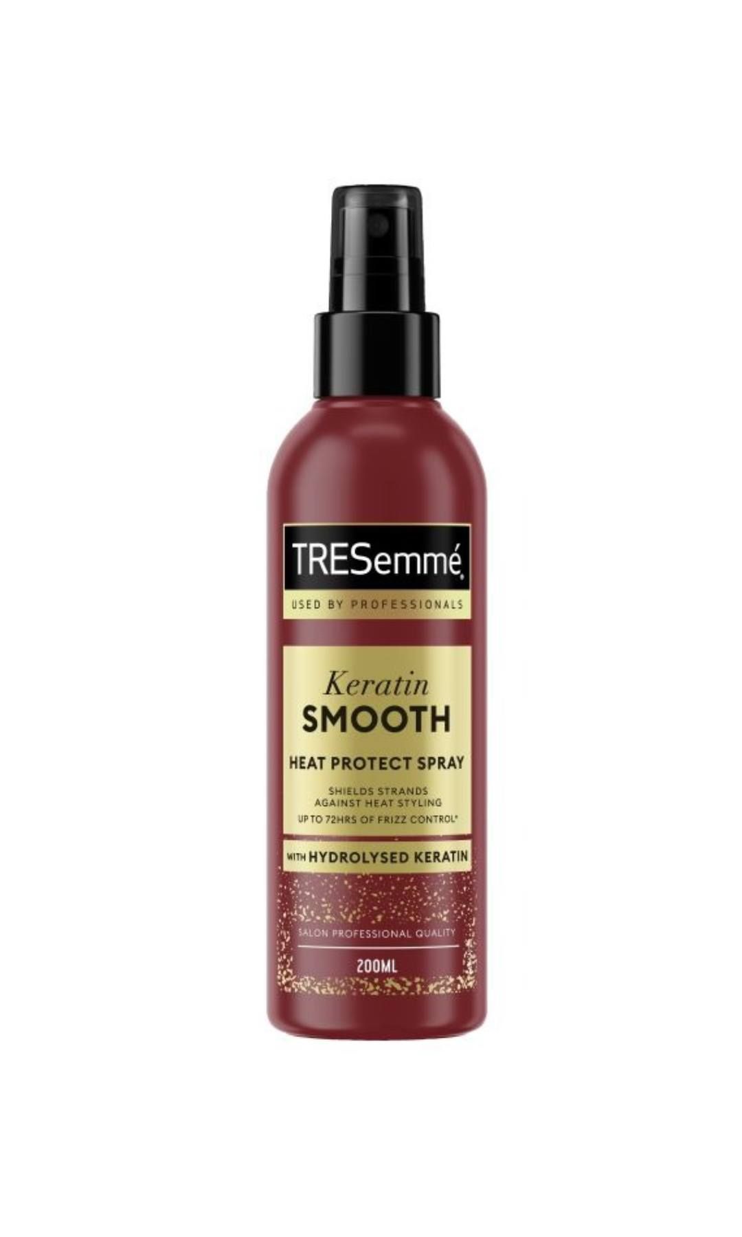 Keratin Smooth Blowout Spray (4,35€), TRESemmé