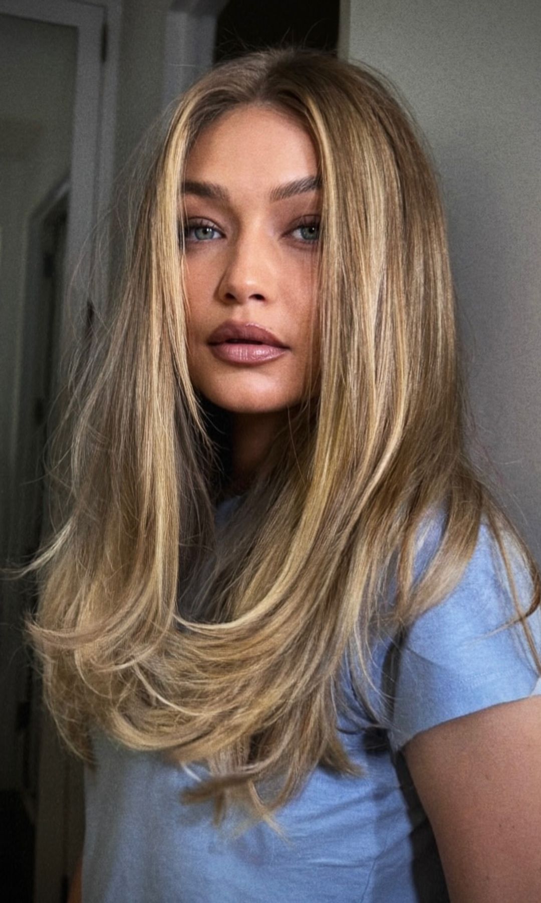 Corte de pelo corazón de Gigi Hadid