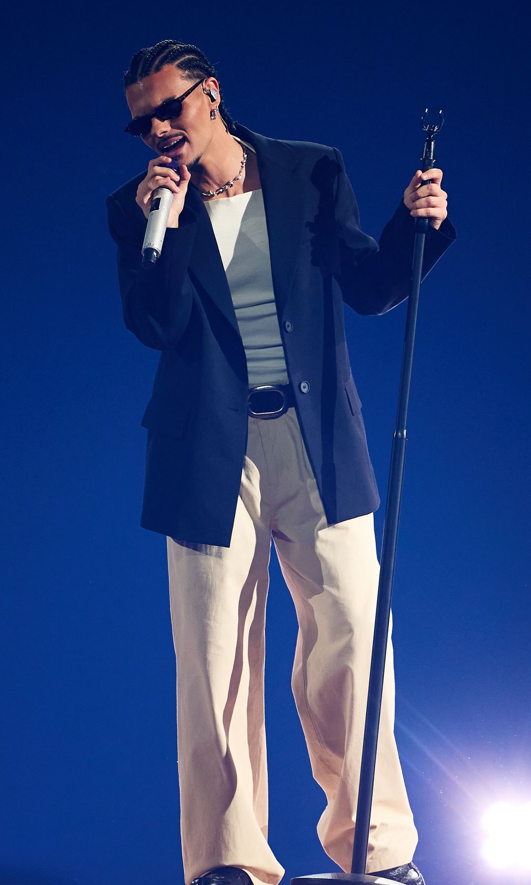 Abraham Mateo en plena actuación