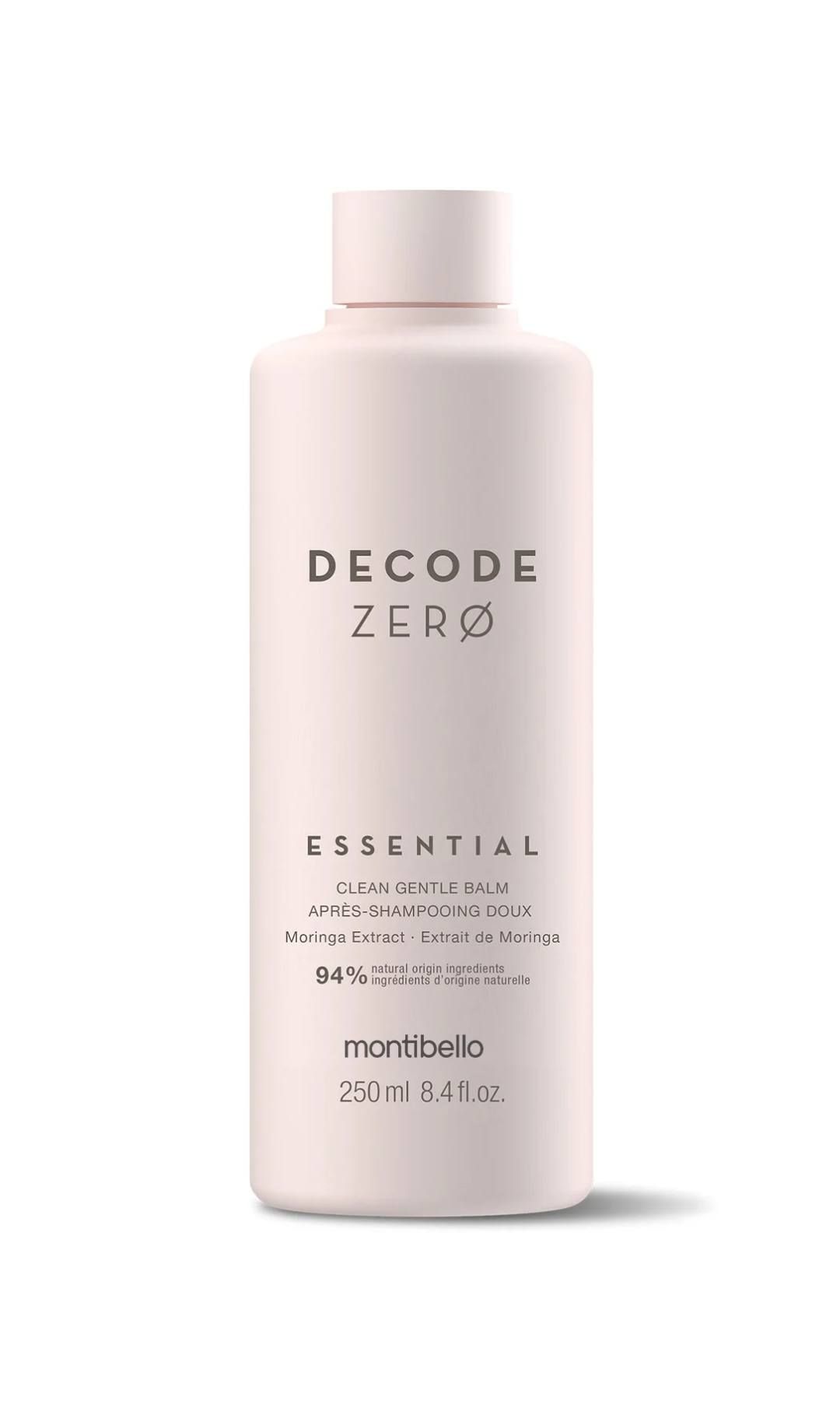 Decode Zero Essential balm Bálsamo acondicionador ligero (19,25€), montibello