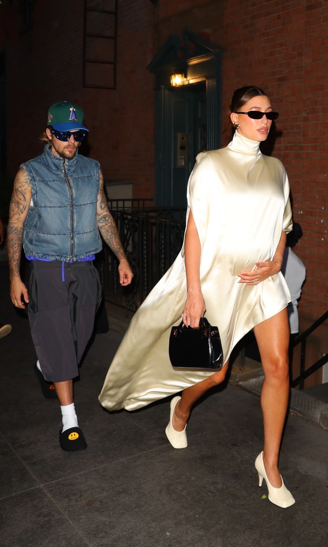 Hailey Bieber embarazada y Justin Bieber