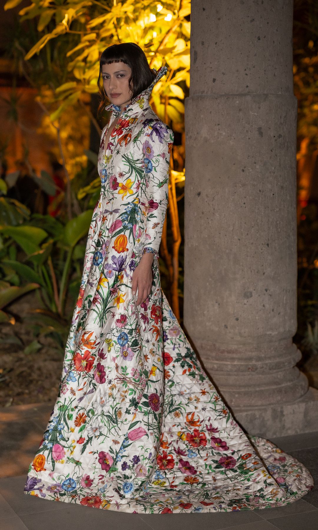 La joven hace unos días en un evento exclusivo de Gucci en CDMX.
