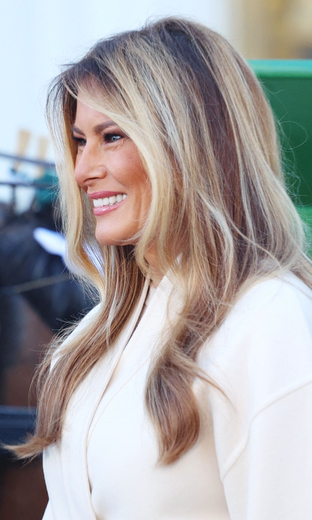 Melania Trump en la Casa Blanca el 24 de noviembre de 2025