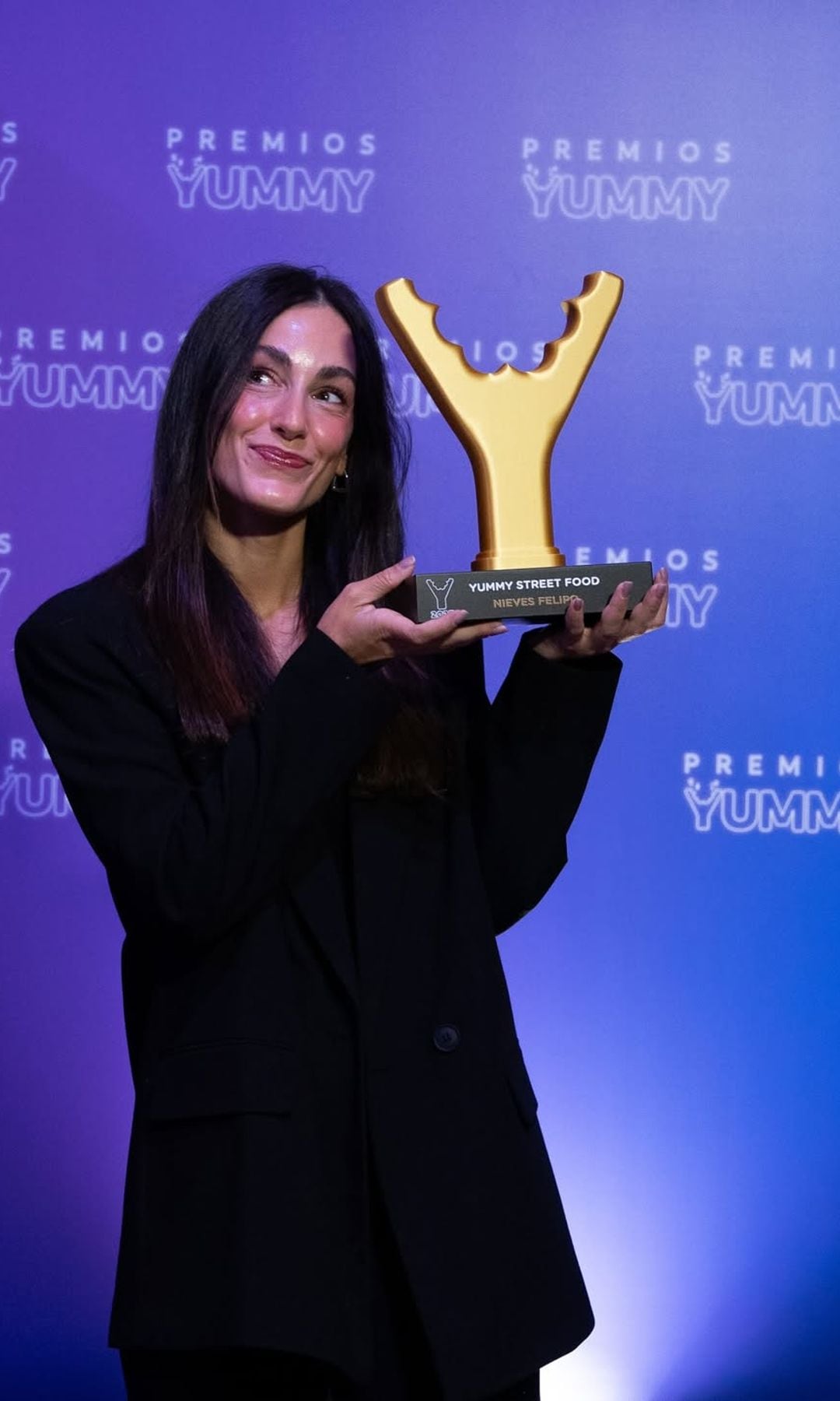 Nieves Felipo, ganadora del Premio Yummi 'Street Food'