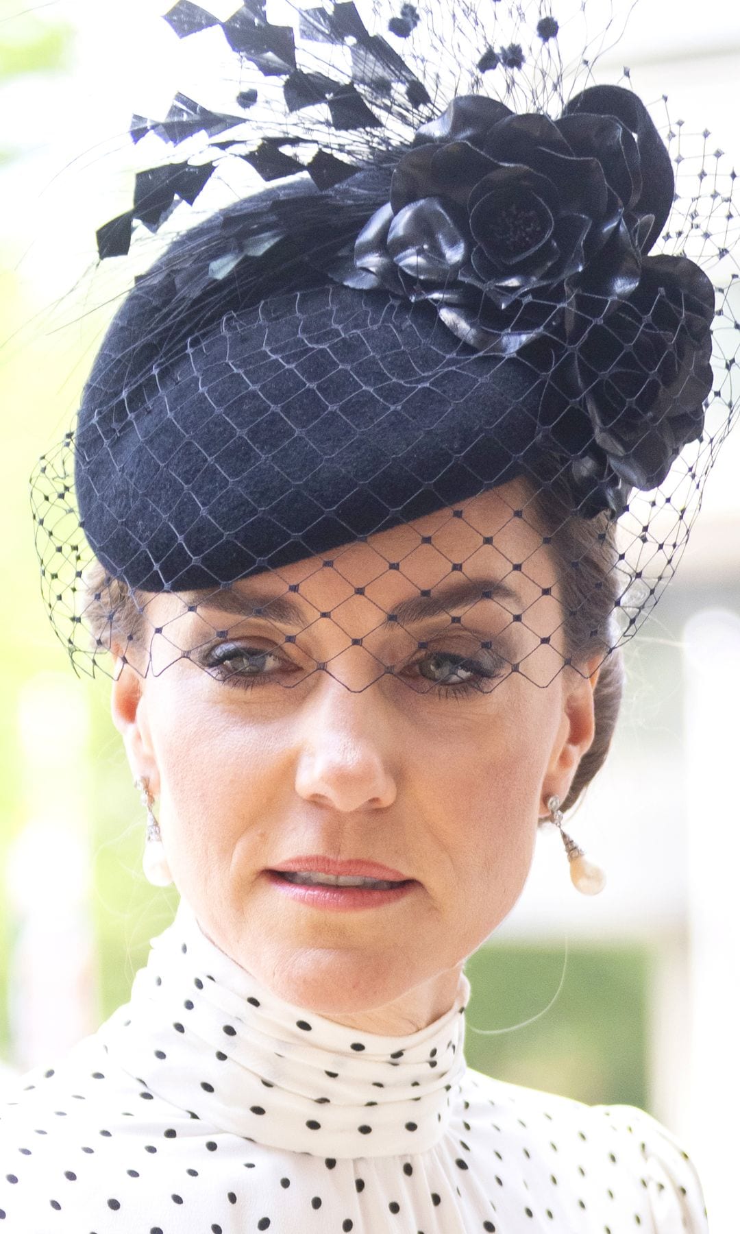 Catherine, Princess of Wales attends the thanksgiving service to mark The 80th anniversary of VE Day at Westminster Abbey on May 8, 2025 in London, England