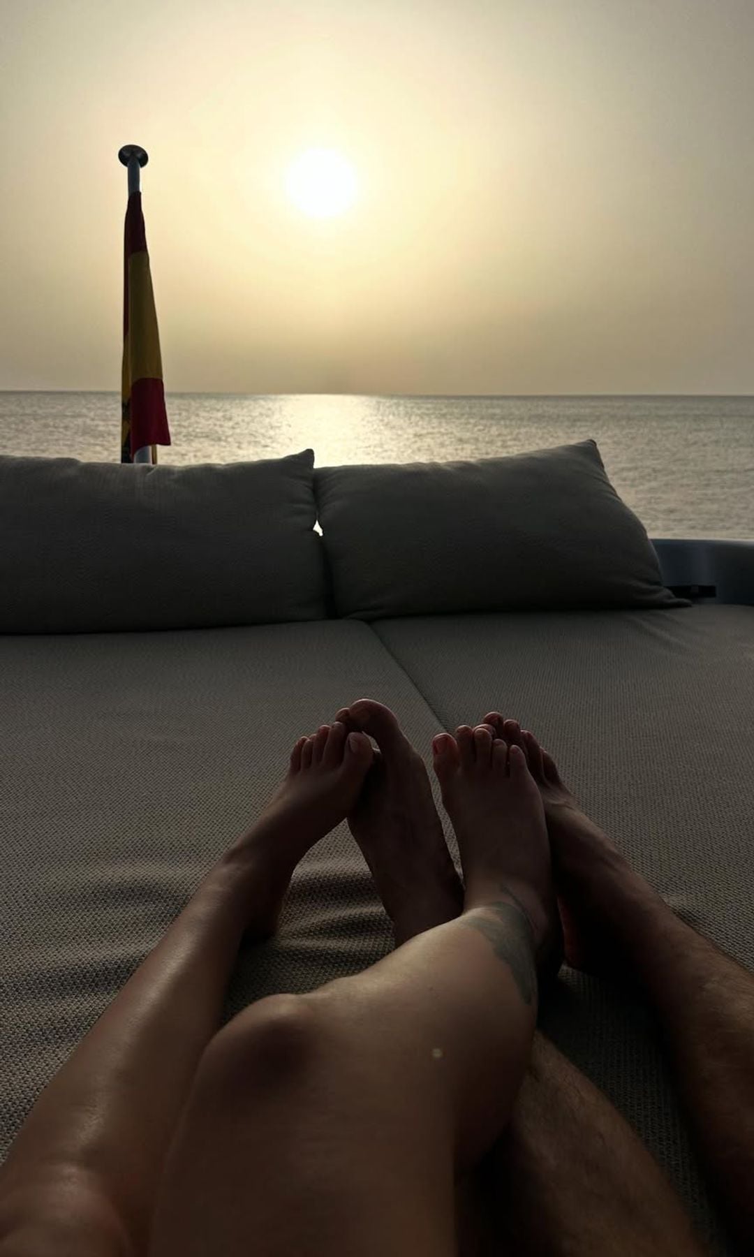 Karol G durante sus vacaciones de verano en la isla de Ibiza donde ha estado este mes de julio