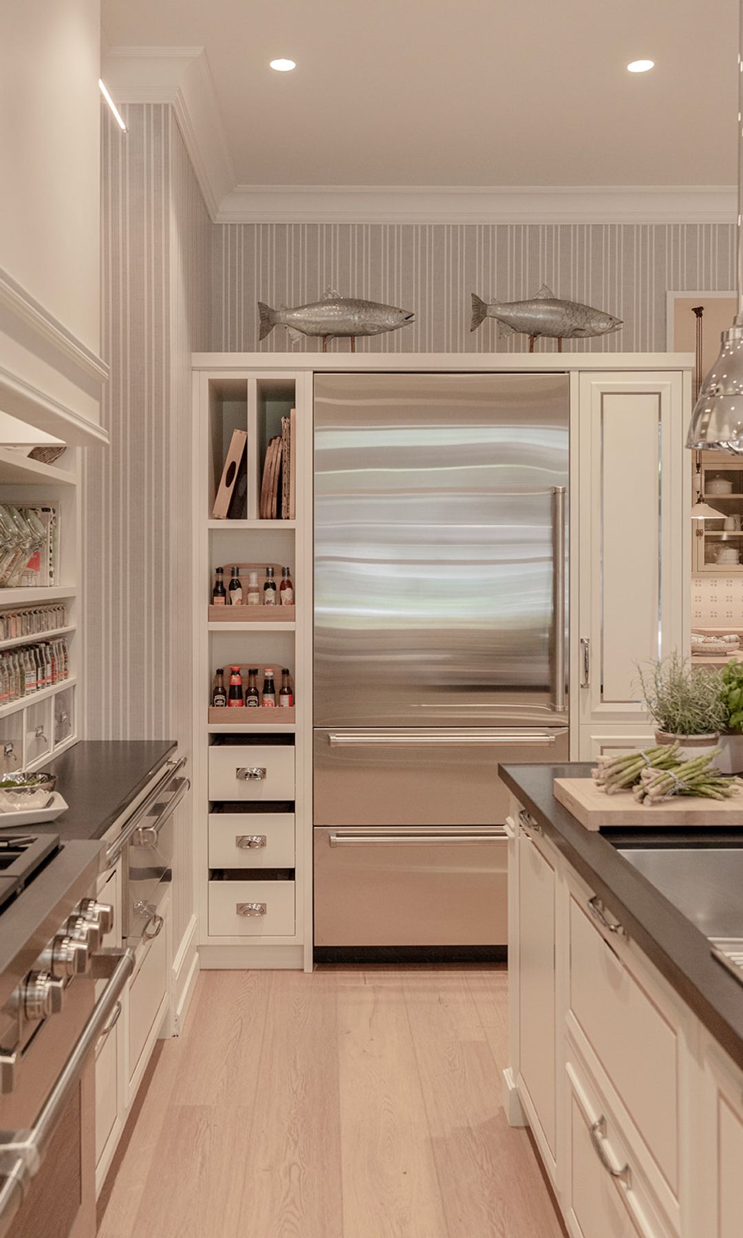 Cocina proyectada por Deulonder (Gunni&Trentino) para el showroom de Barcelona