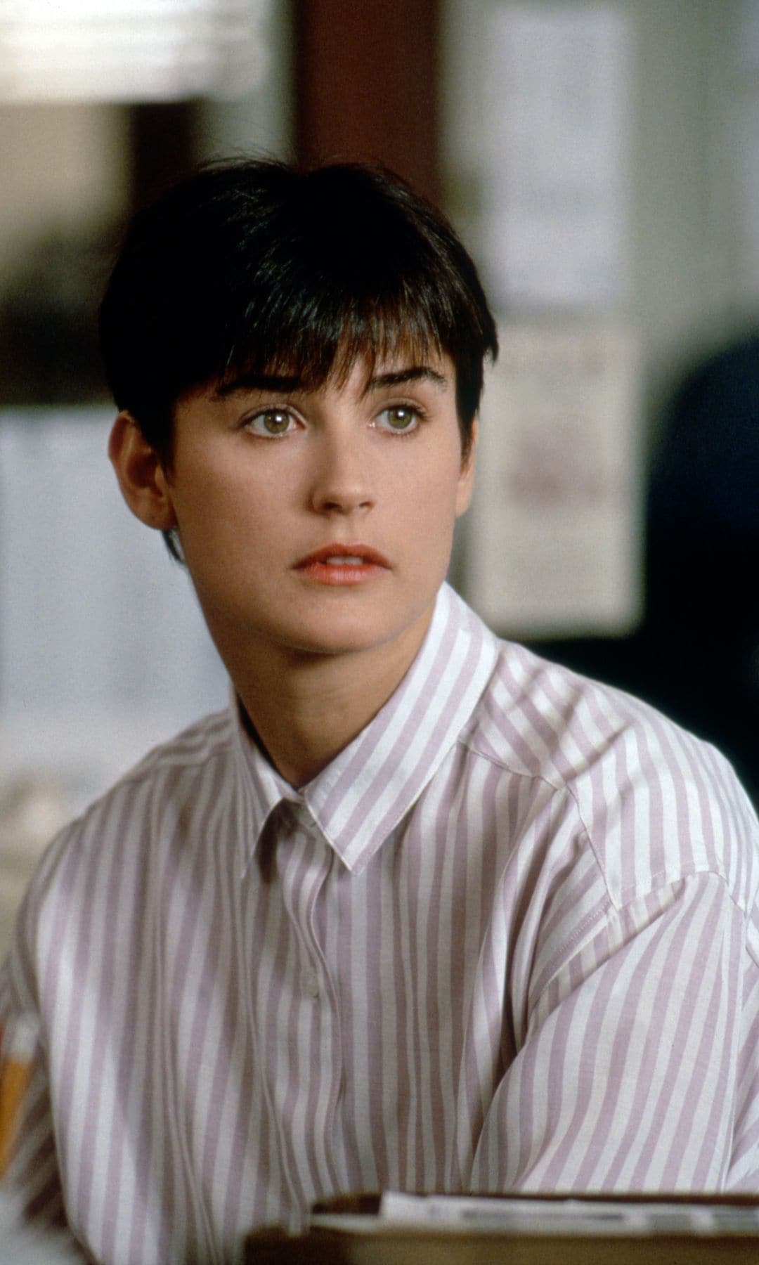Demi Moore con el pelo corto en la película 'Ghost' (1990)