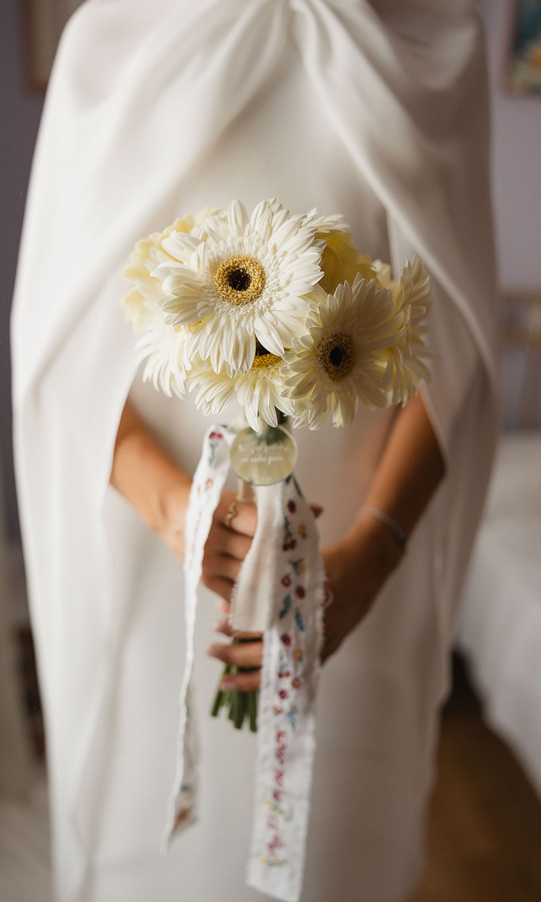 Ramo de novia de gerberas