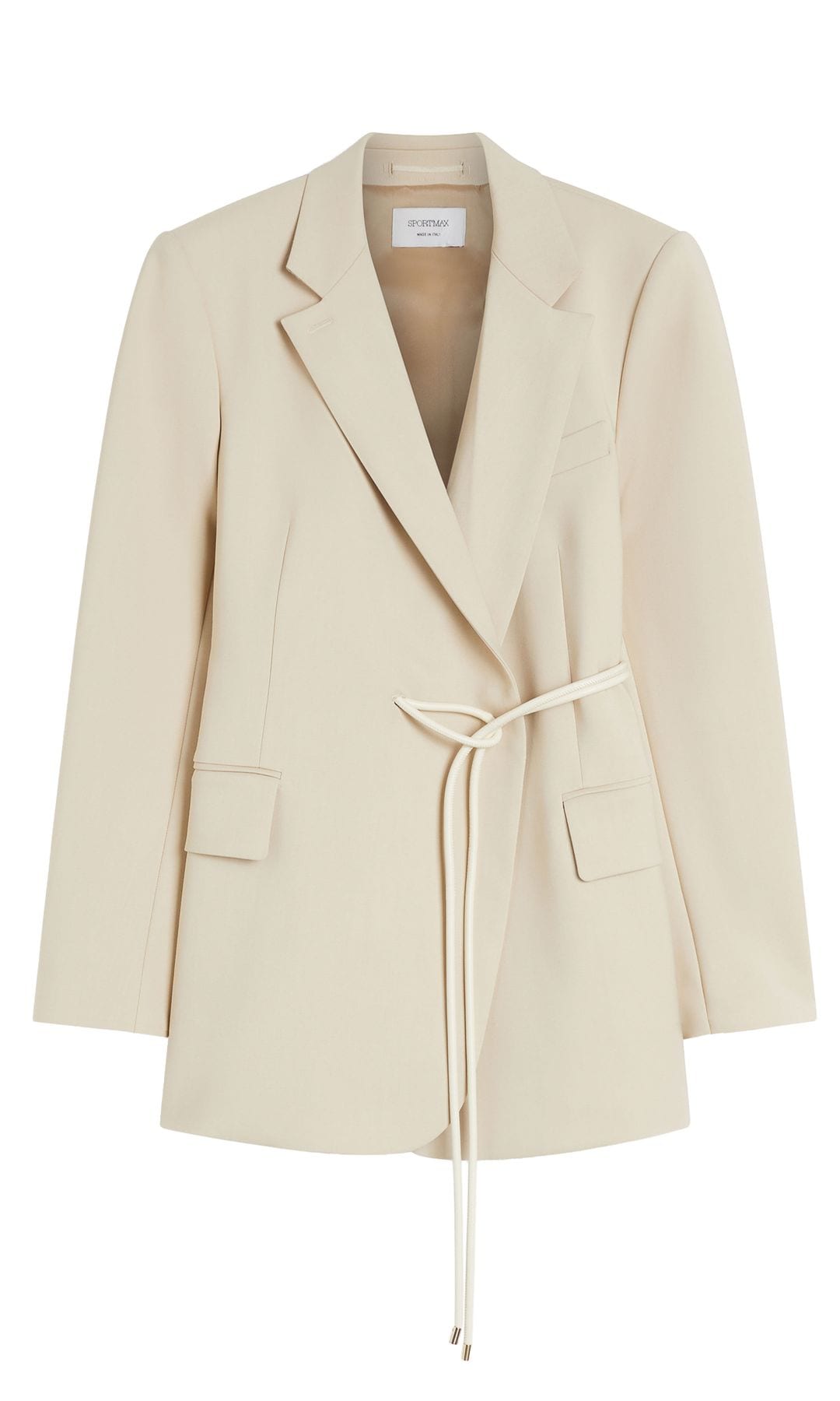 Blazer, con cinturón (775 €), de Sportmax