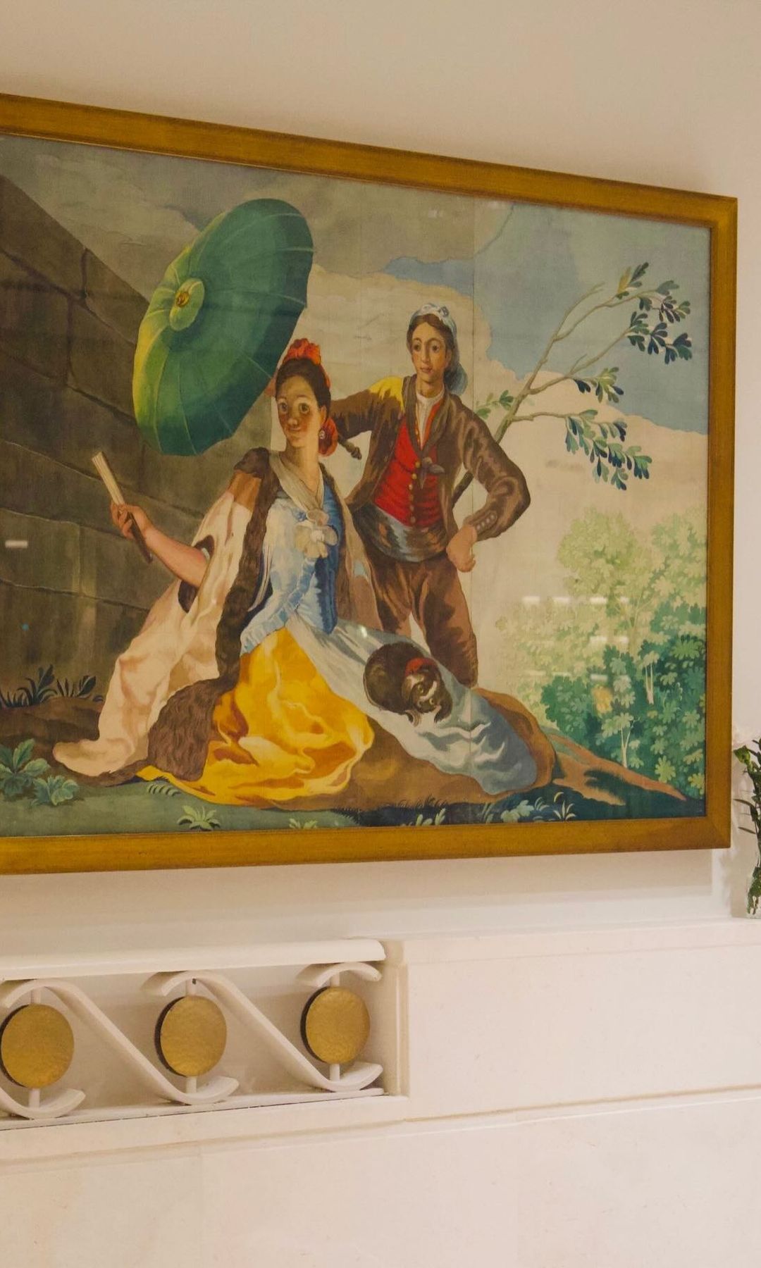 Exposición de tapices con obras de Goya en el Hyatt Regency Hesperia Madrid