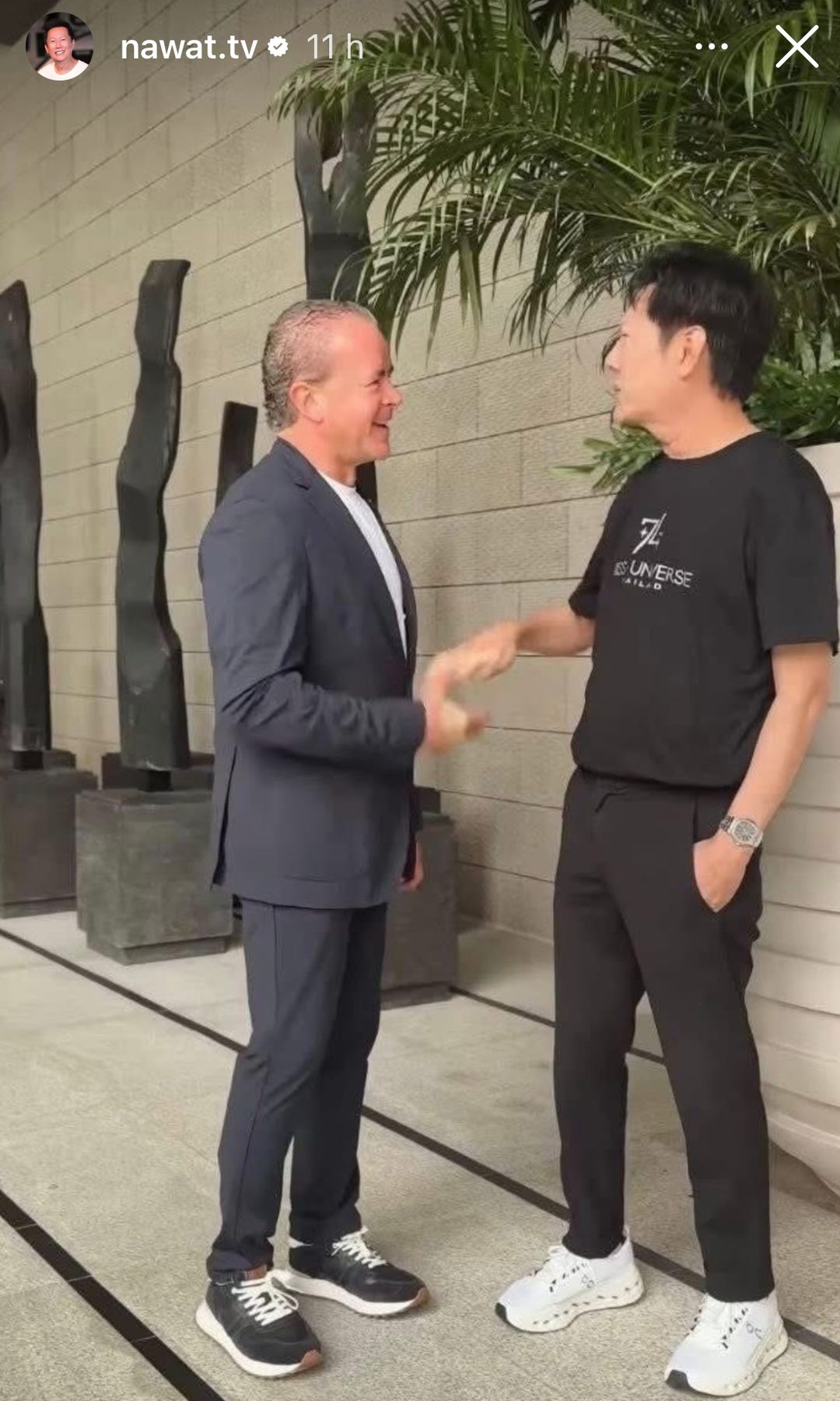 Raúl Rocha y Nawat liman sus asperezas.