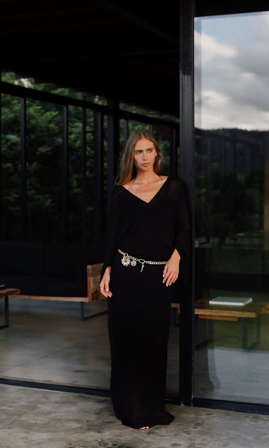 Lucía Barcena Vestido negro verano