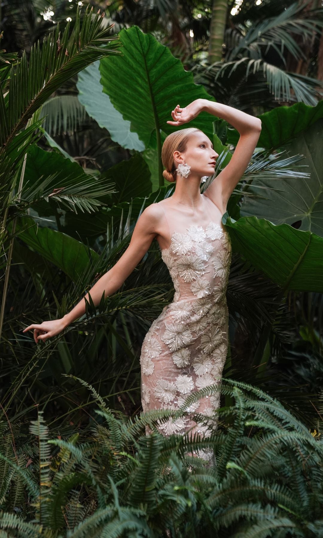 Vestido de novia palabra de honor de Mariano Moreno