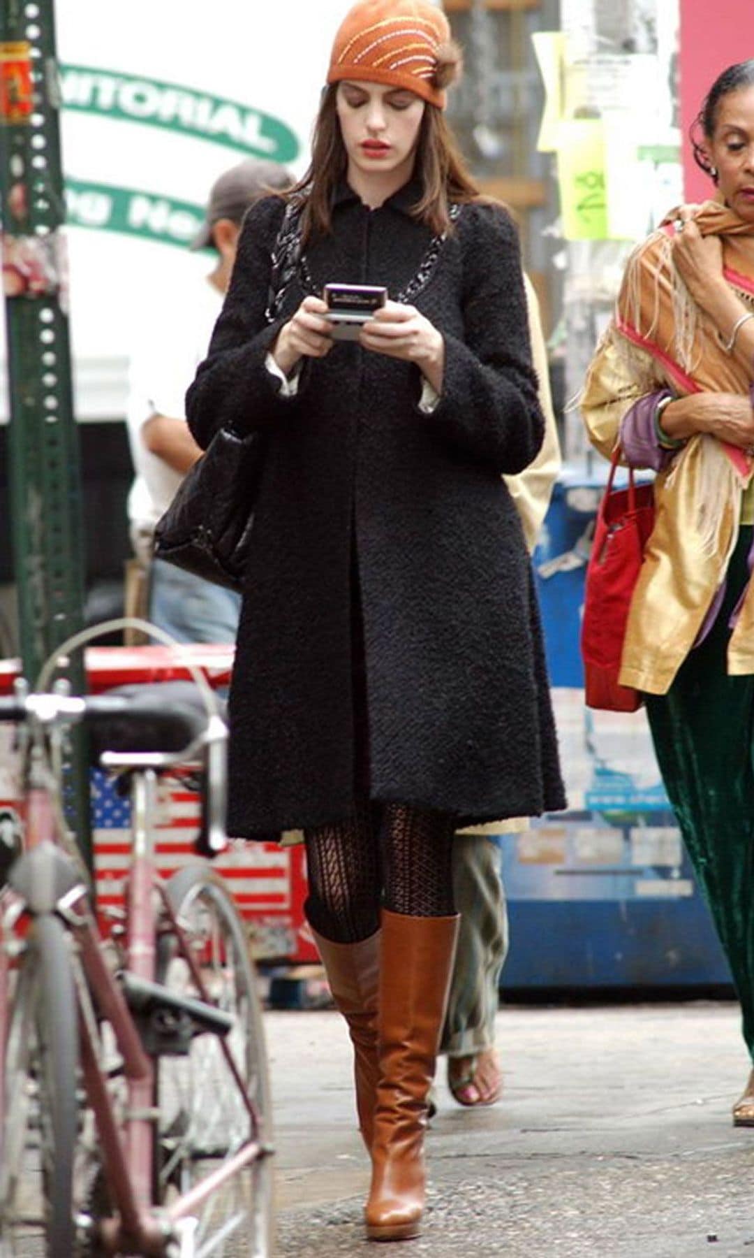 Anne Hathaway en "El Diablo Viste a la Moda"